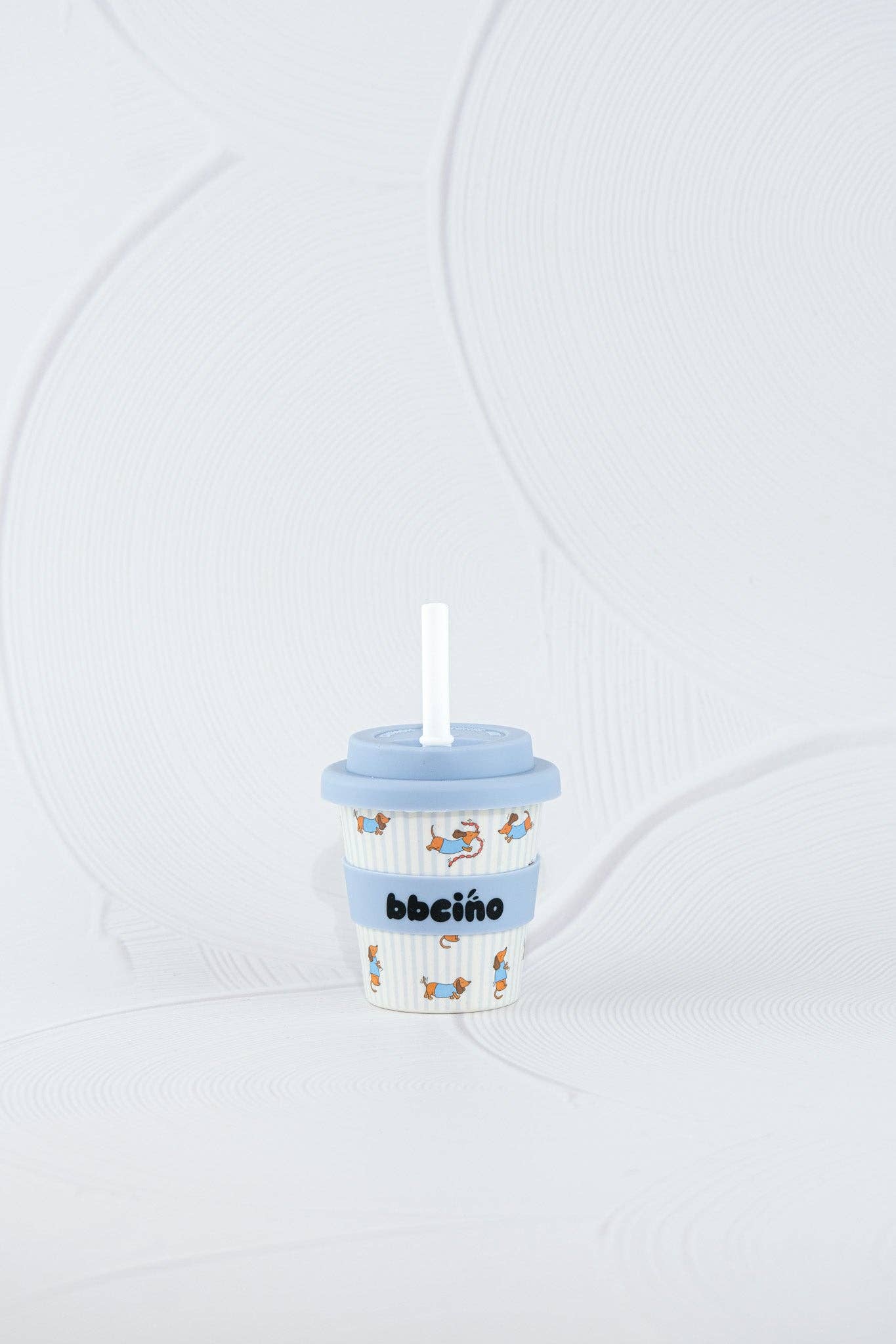 Dash in Blue Babycino Cup - 120ml (STRAW INCLUDED)
