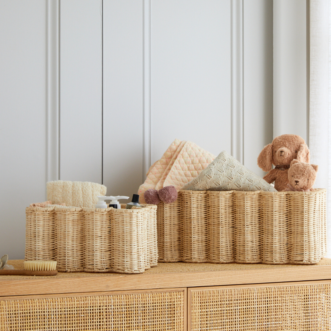 BLOSSOM WAVY BASKET SET