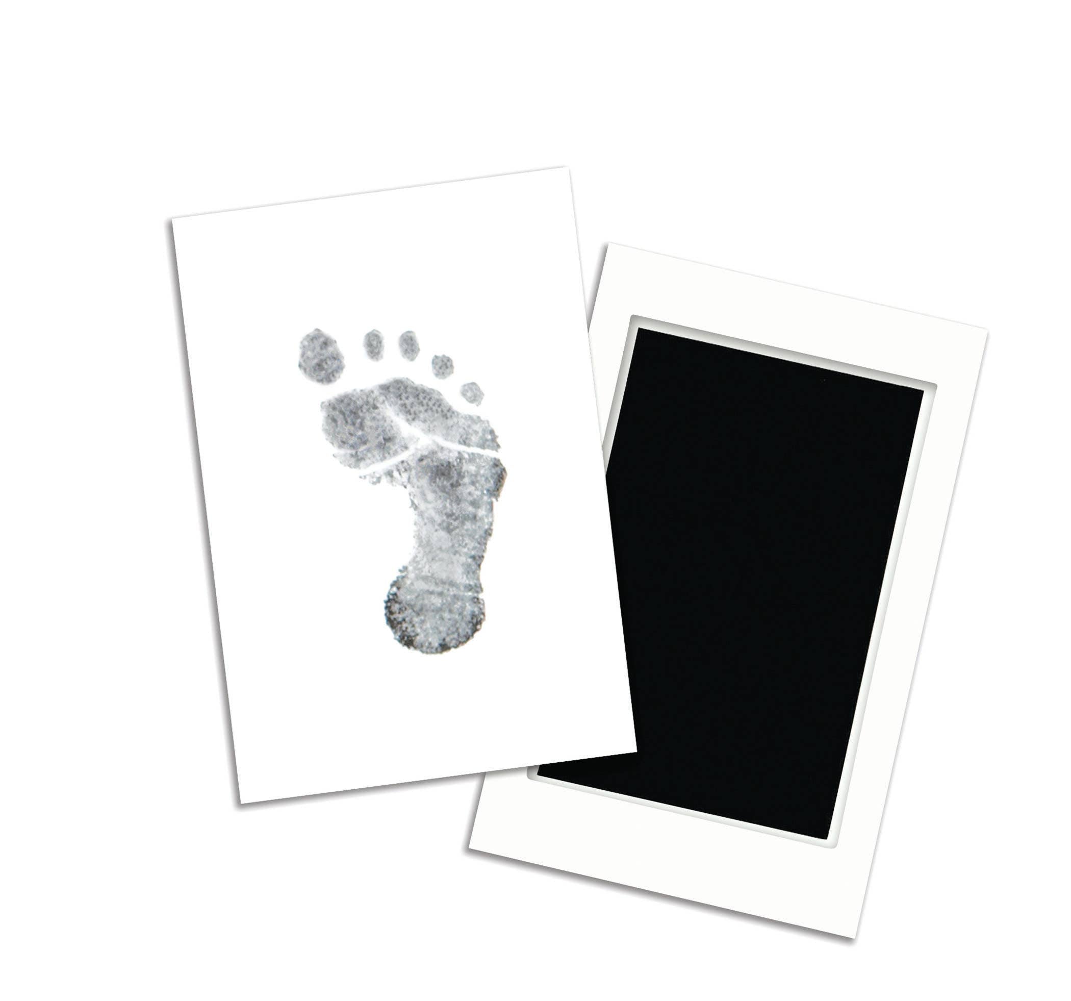 Baby Handprint or Footprint Clean-Touch Ink Pad Kit: Black