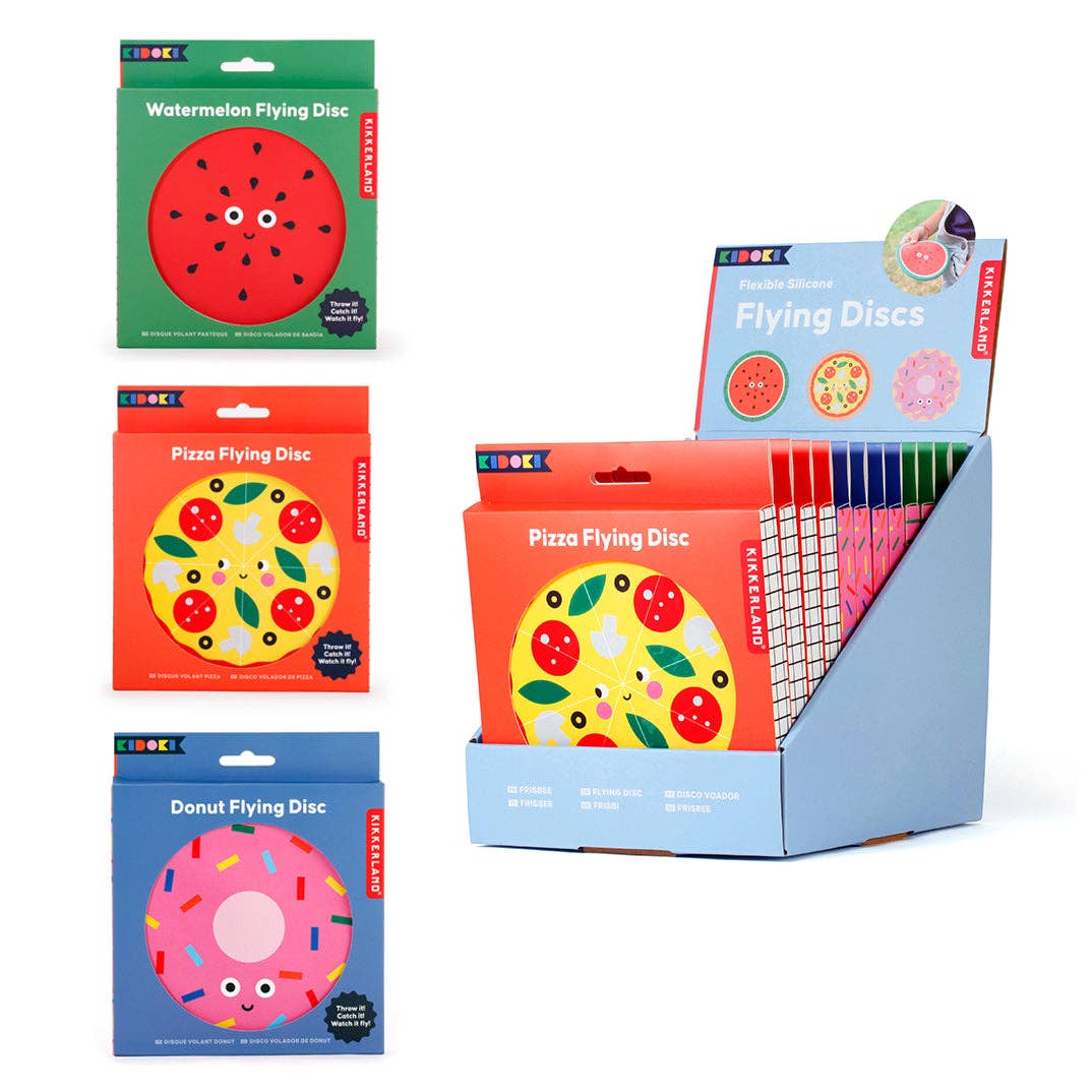 Flexible Silicone Flying Discs