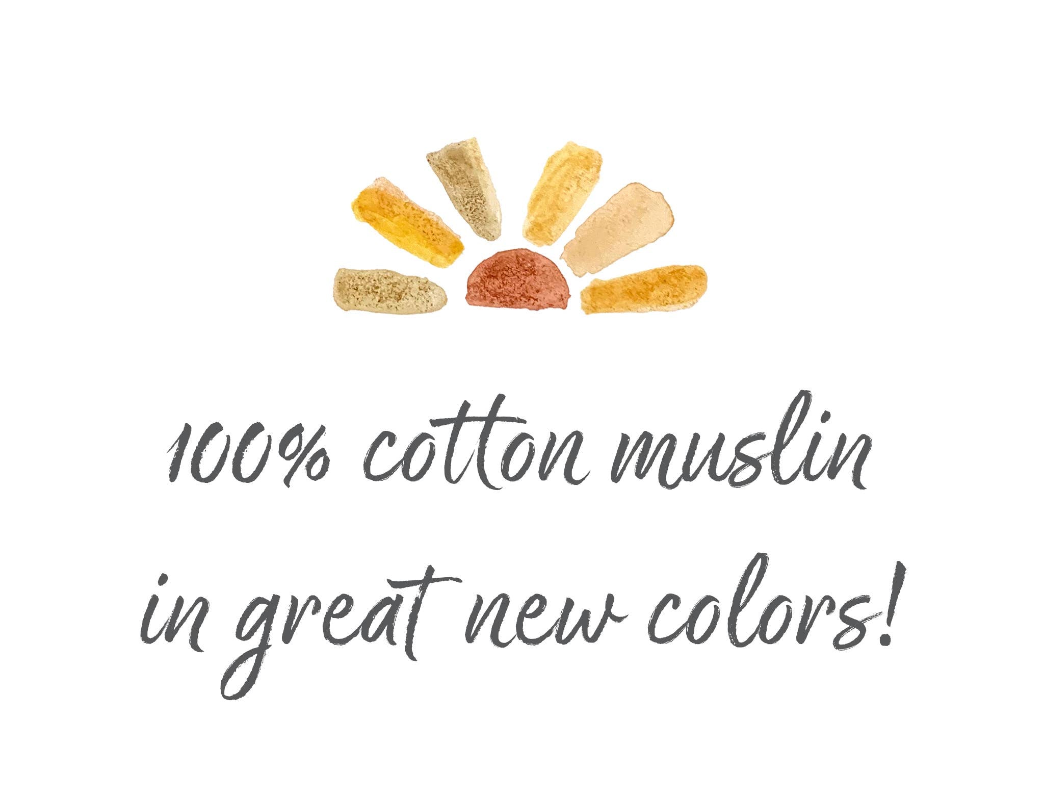 Peach Blush Muslin Swaddle Blanket