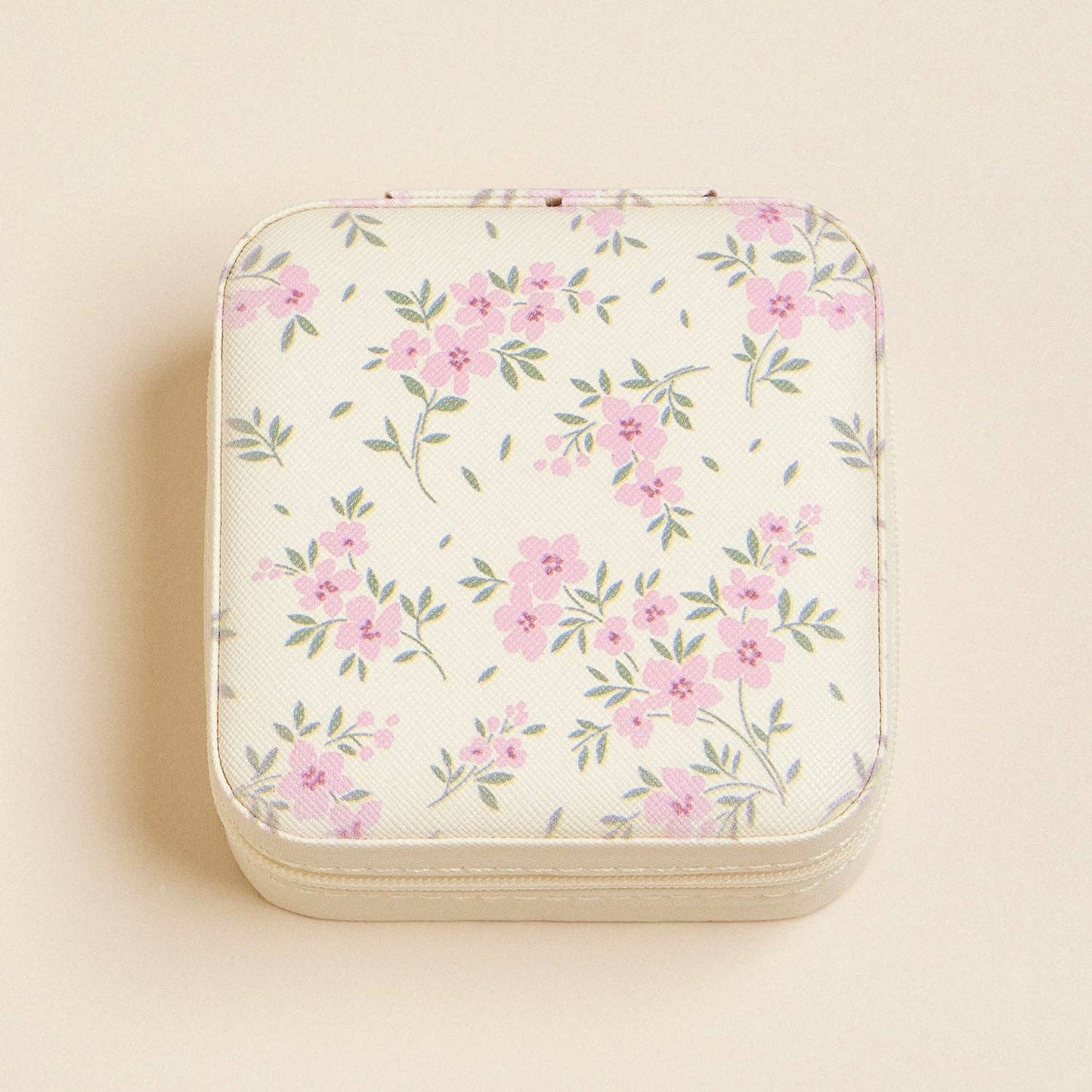 Multi Color Flower Pattern Jewelry Box