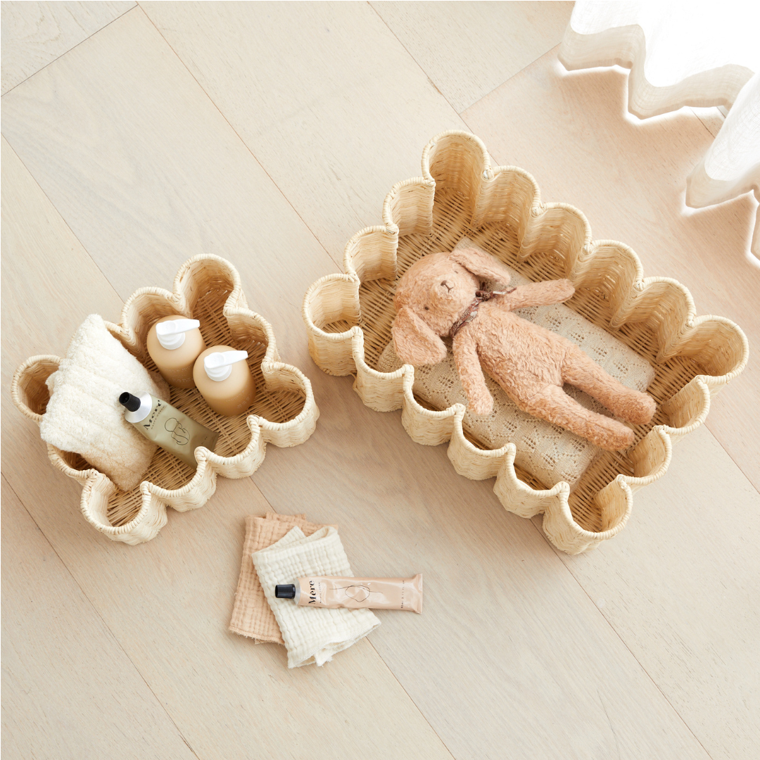 BLOSSOM WAVY BASKET SET