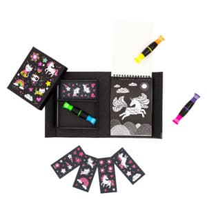 UNICORN & FRIEND – NEON COLORING SET