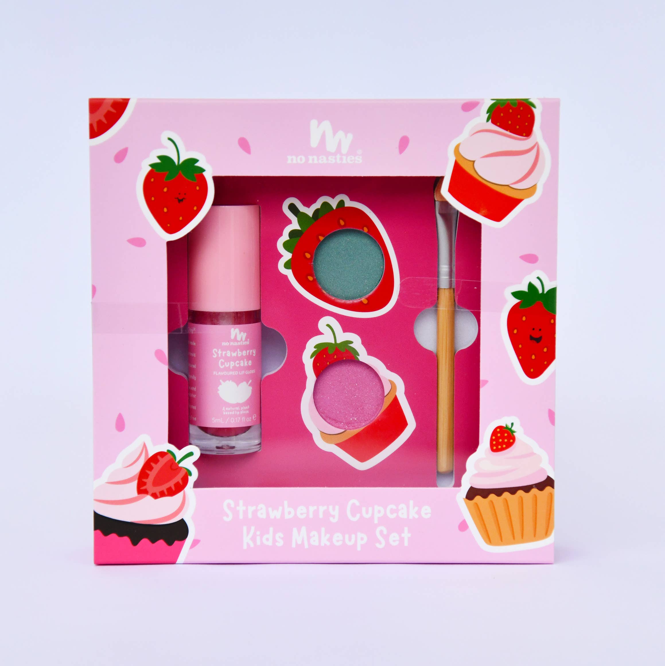 Strawberry Cupcake No Nasties Natural Makeup Gift Set