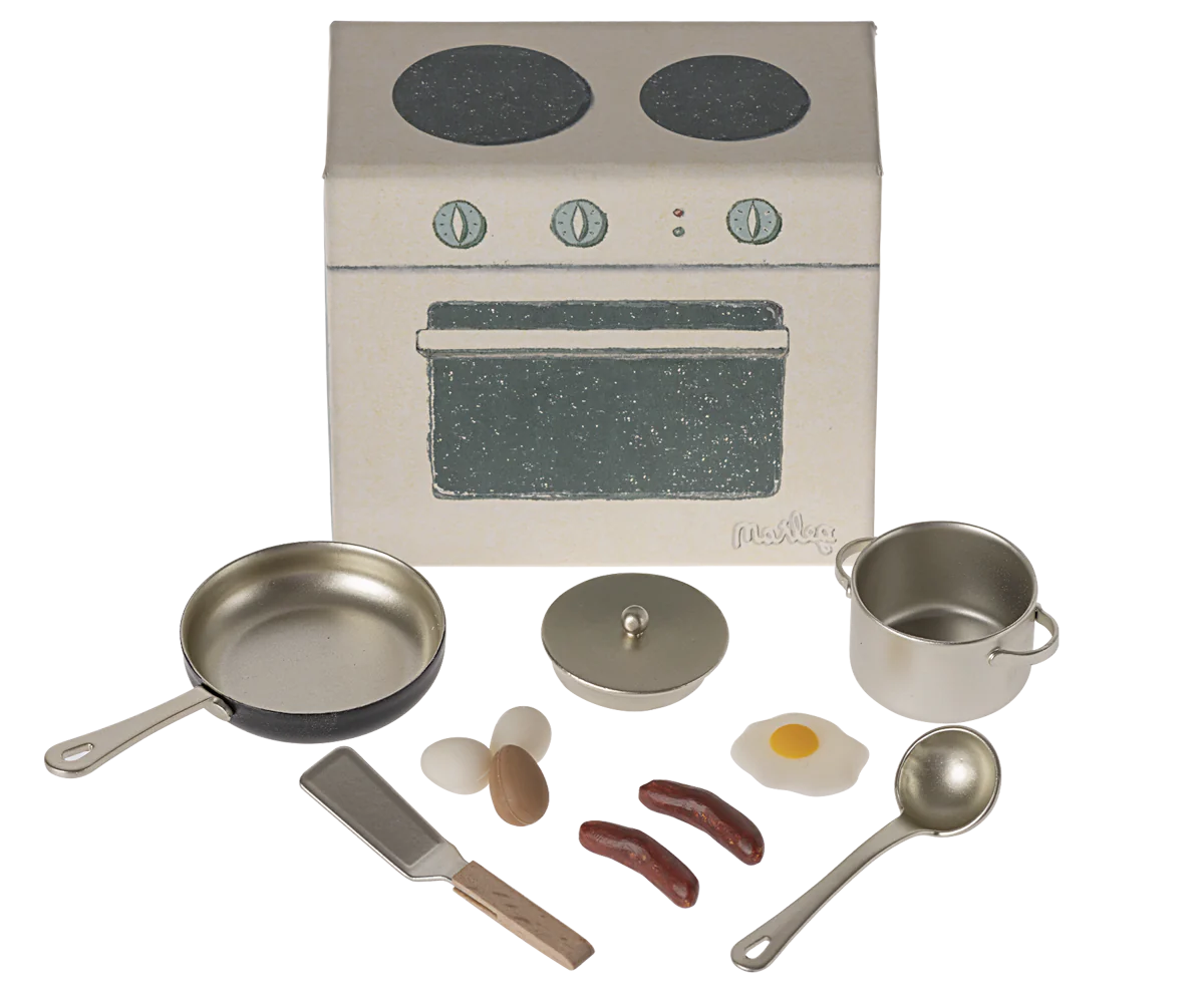 Miniature cooking set