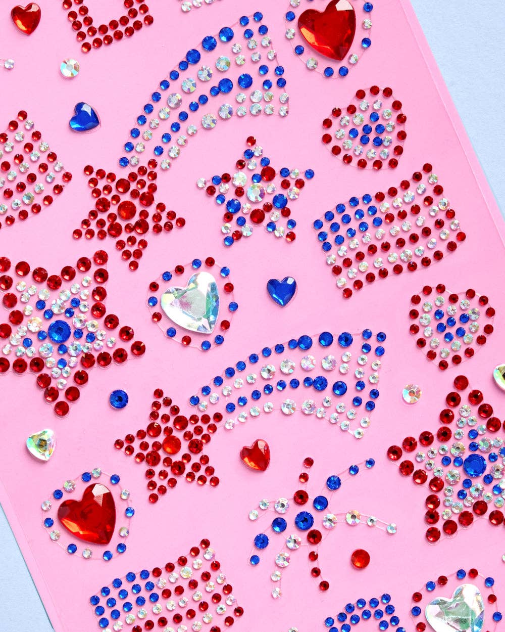 USA Face Gems | patriotic, fourth july, festival, americana