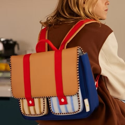 Schoolbag - Jane Beige, Ned Blue