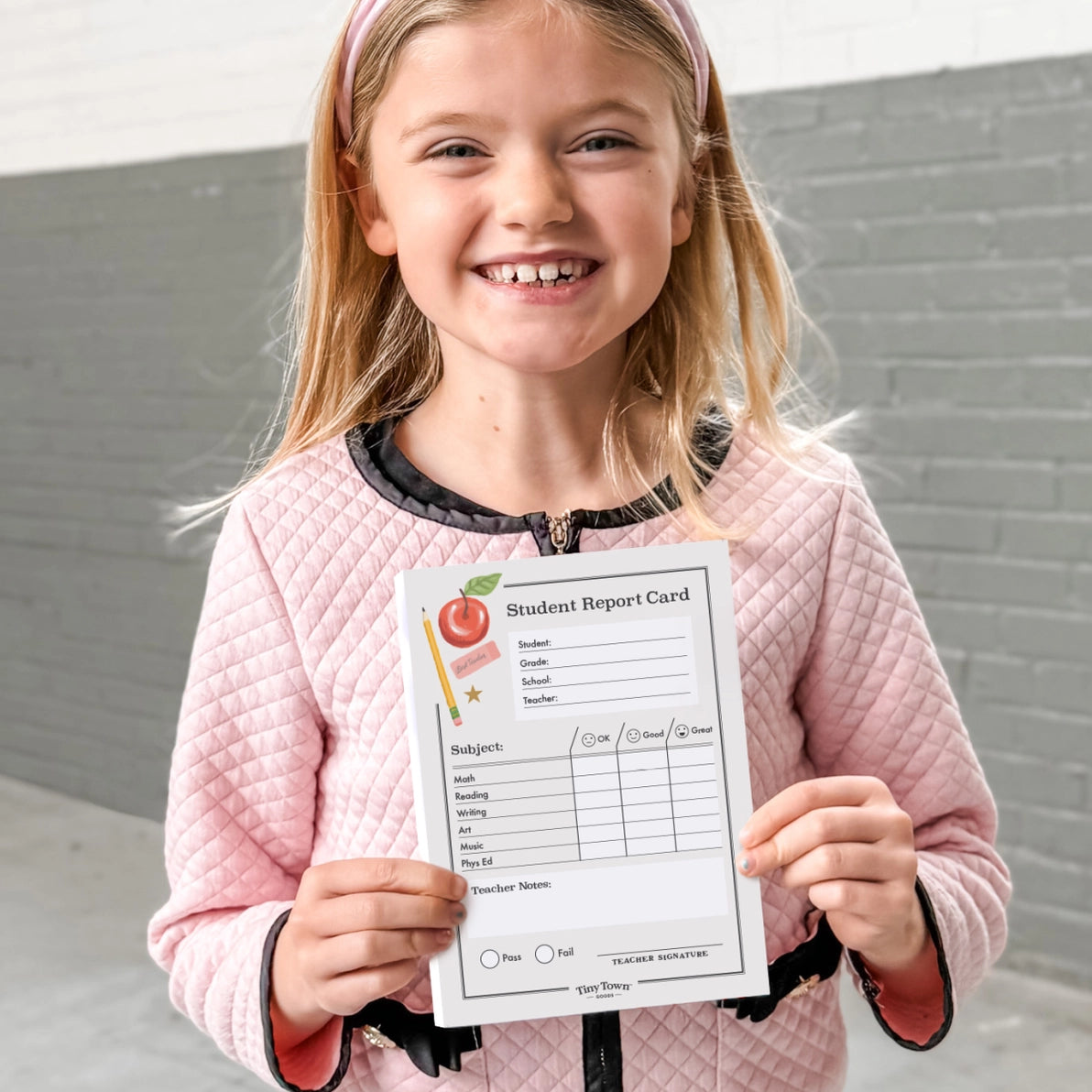 Inklings Tiny Town™ Play Notepad -Student Report