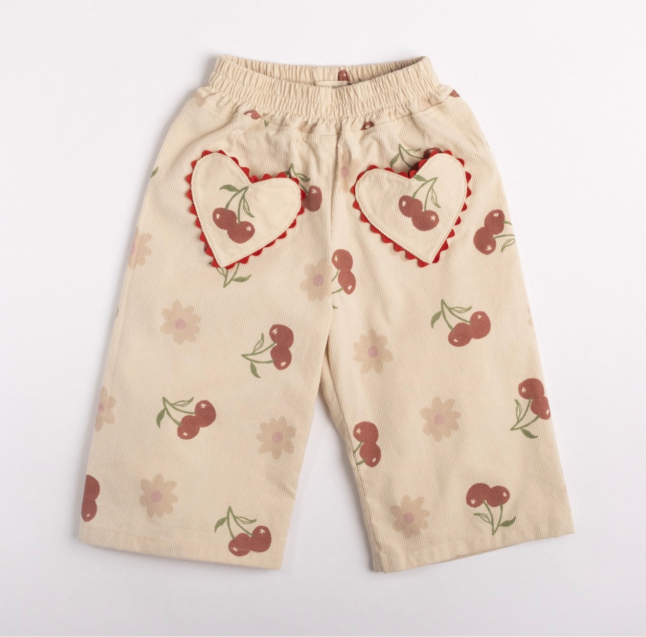 Wide Leg Pant - Cherry Bloom
