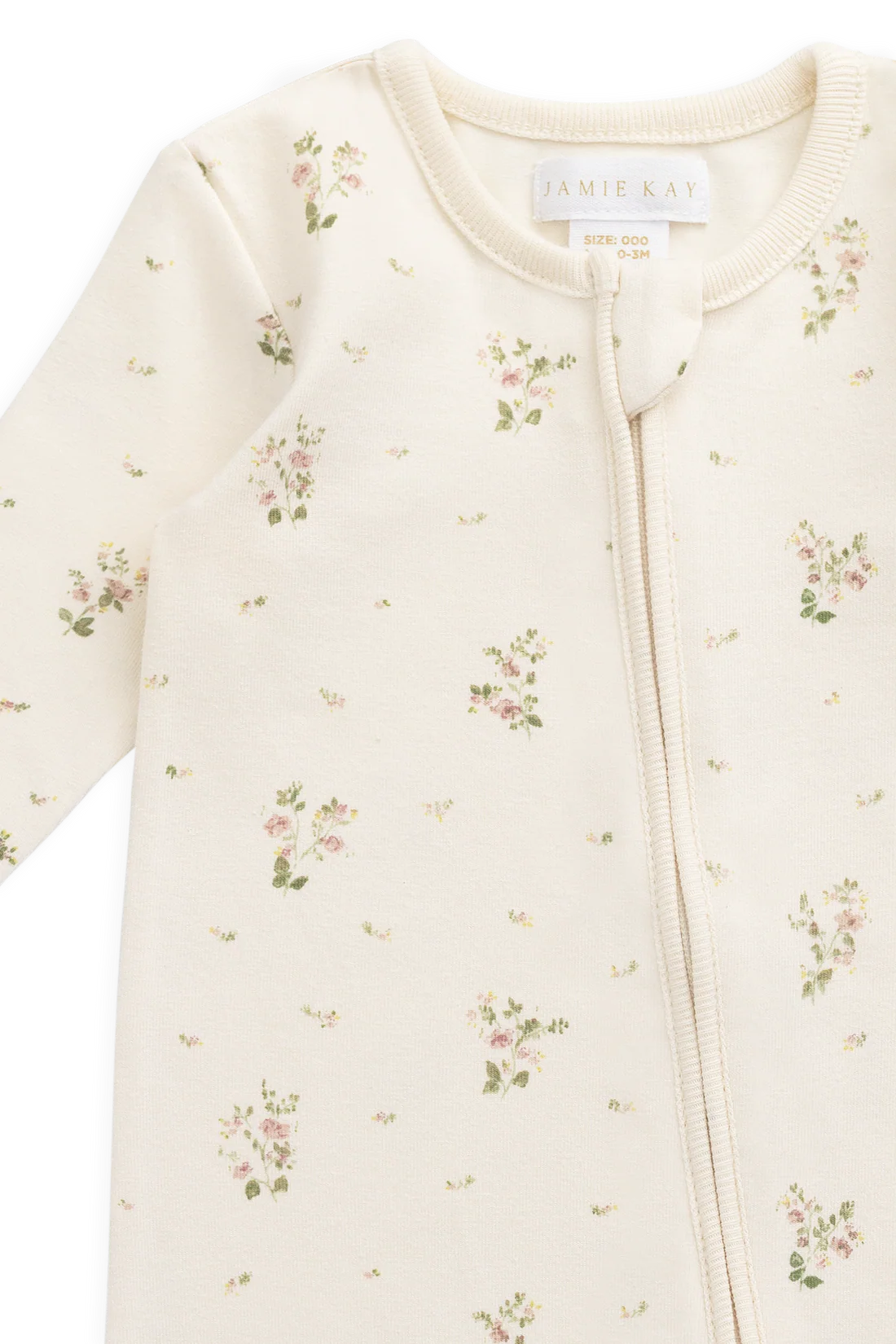 Organic Cotton Estelle Onepiece - Josepha Egret Small