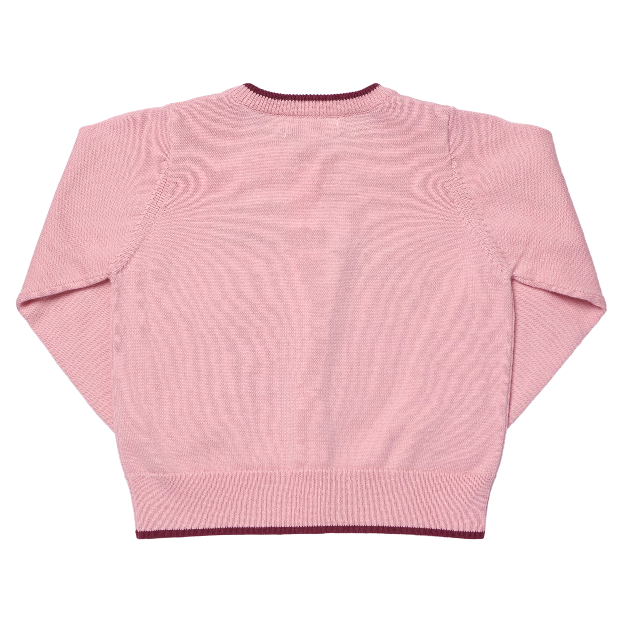 Girls Maude Sweater - Crisp Apple
