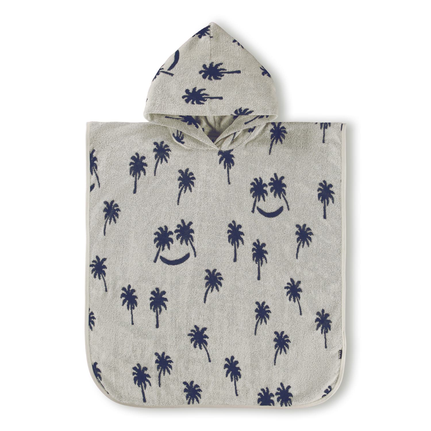 Beach Cover Up - Palm Blue