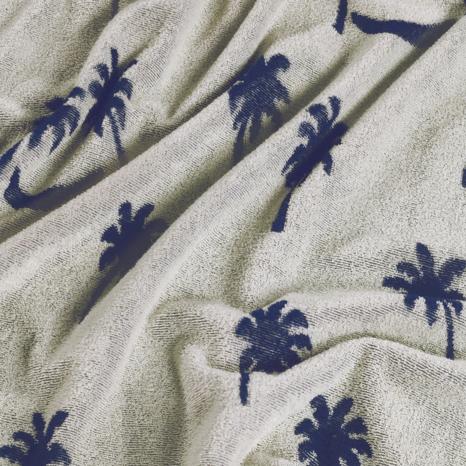 Beach Cover Up - Palm Blue
