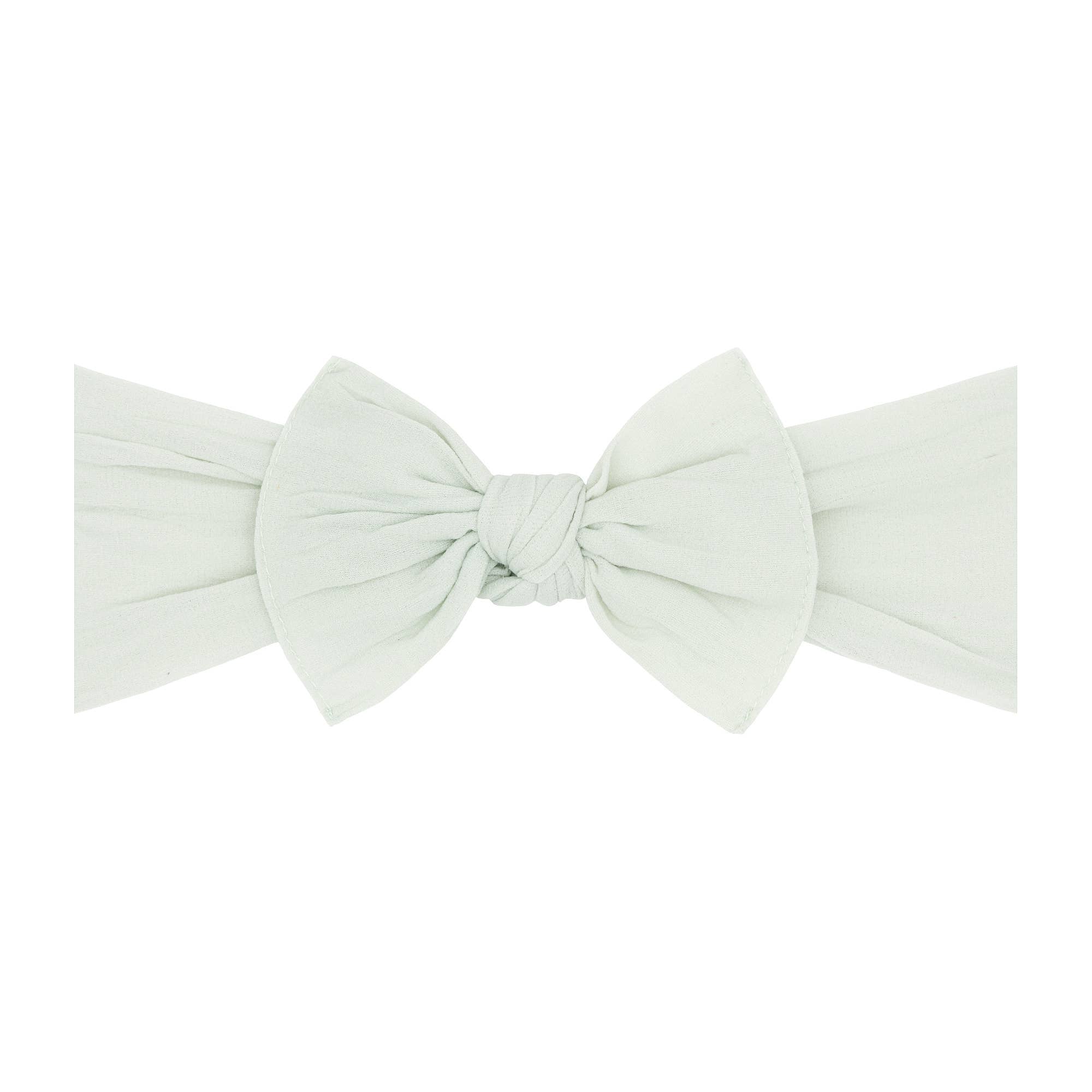 Baby Bling® The Original Knot Soft Nylon Headband: Petal