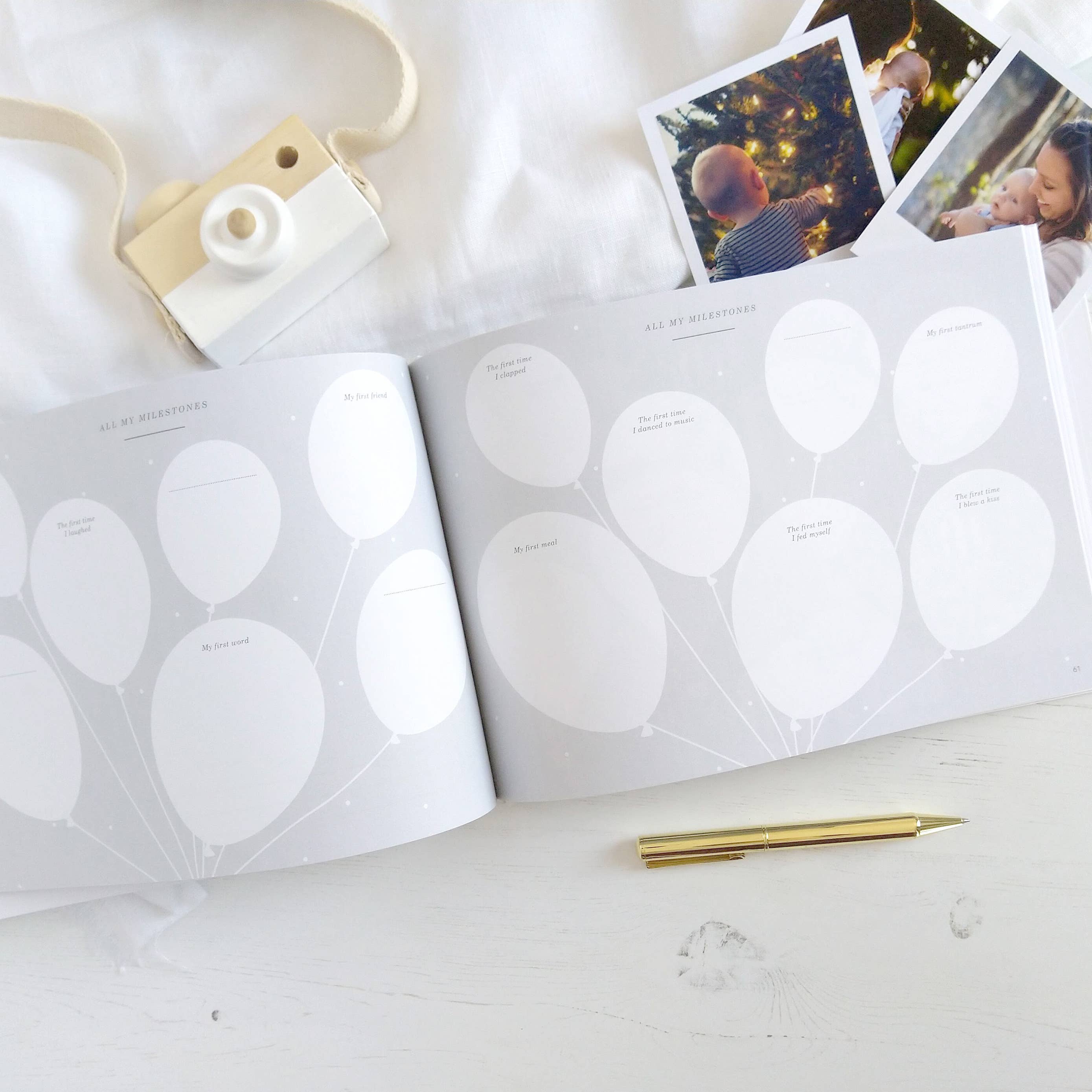 My Baby Journal (Aqua) Gift For New Parents, Keepsake Book