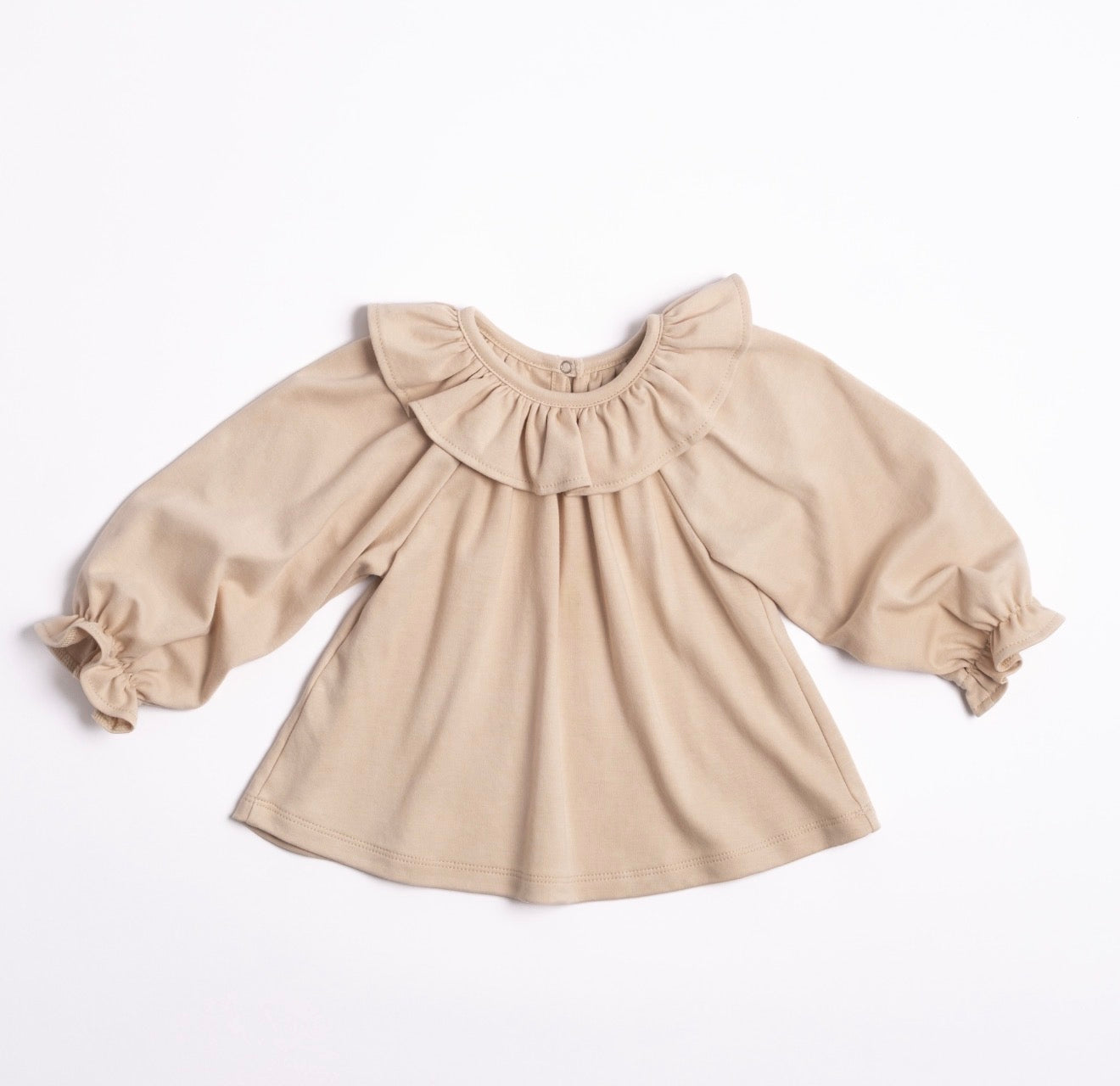 Ruffle Top - Dusty Pink