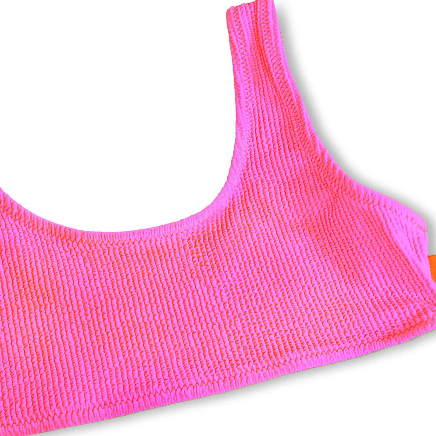 Nola Crepe - Neon Pink