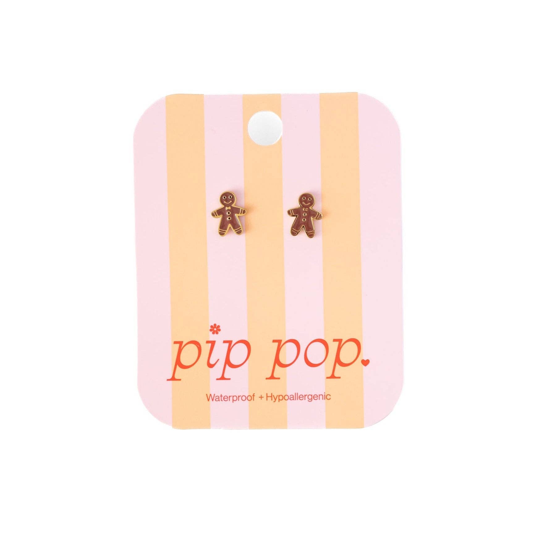 Gingerbread Man Earring