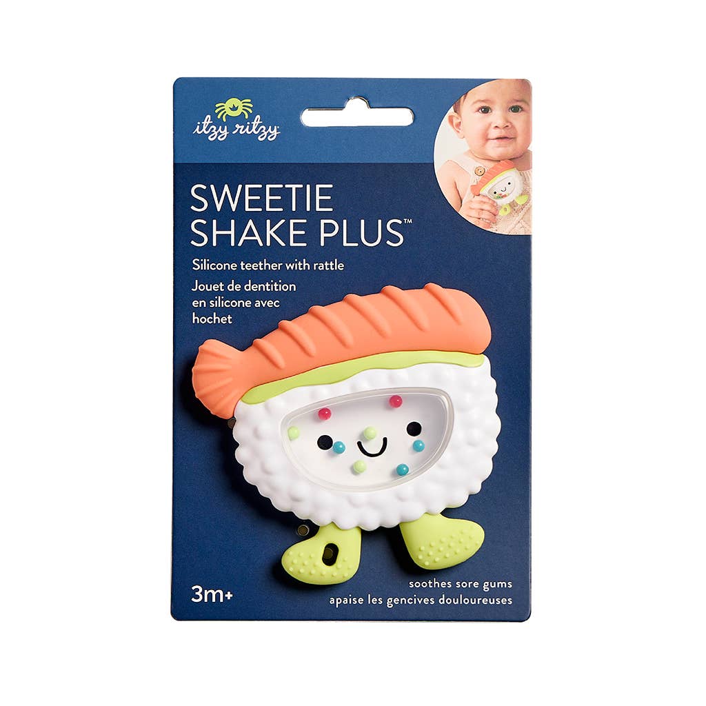 Sweetie Shake Plus™ - Teething + Rattle Toy: Tumbler