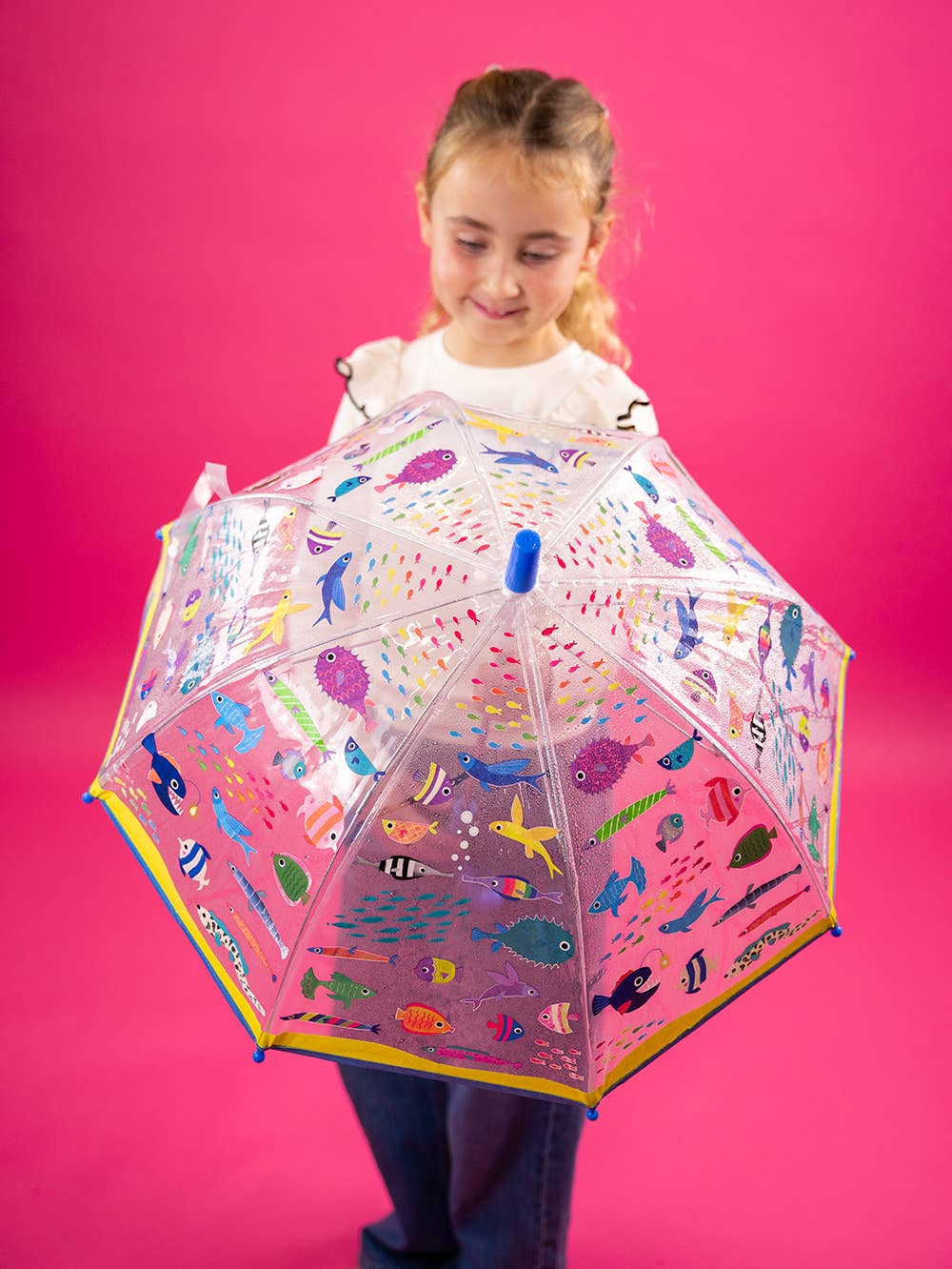 Ocean Transparent Color Changing Umbrella