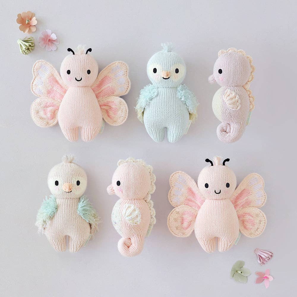 Baby seahorse (lilac), give 5 meals