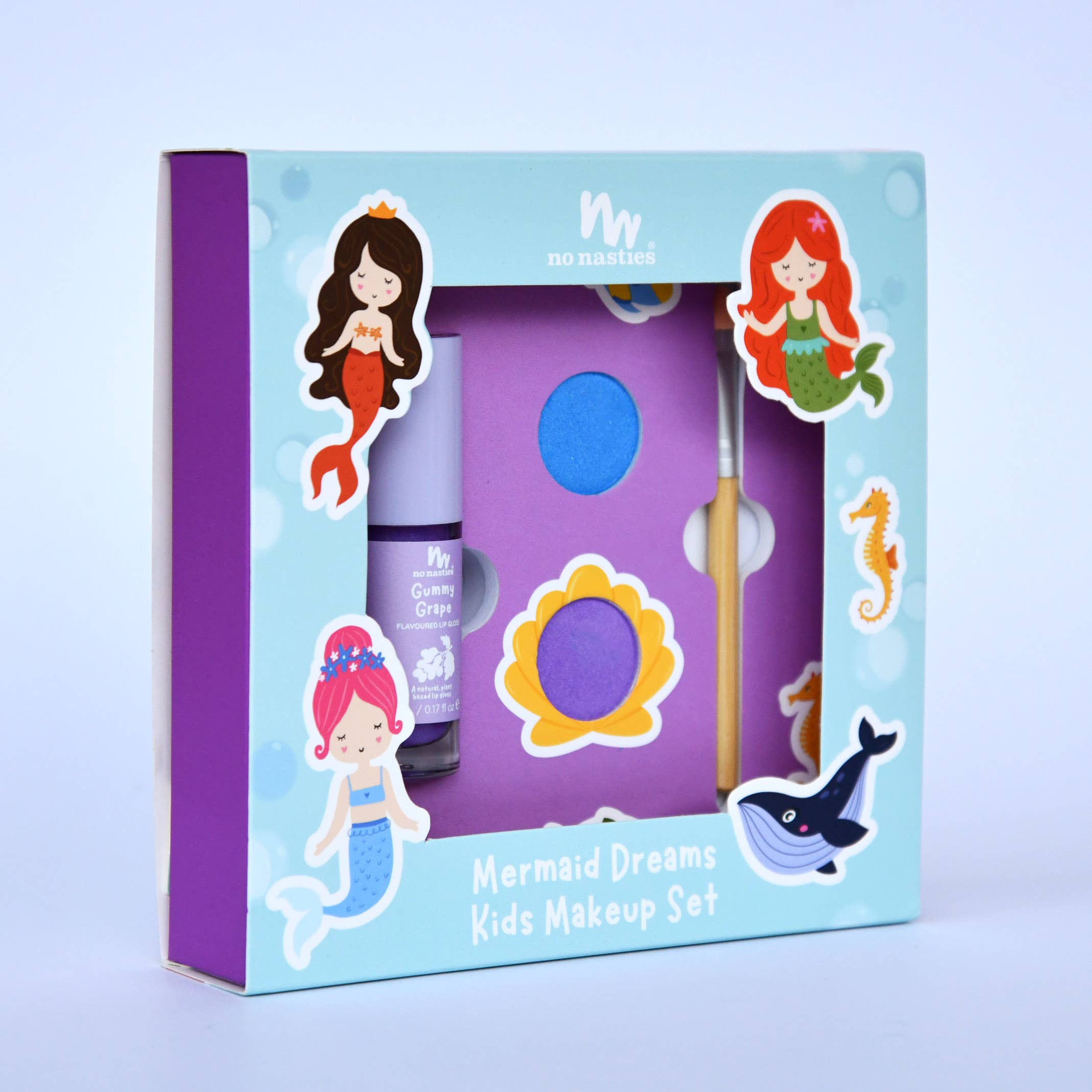 Mermaid Dreams Natural Kids Makeup Gift Set