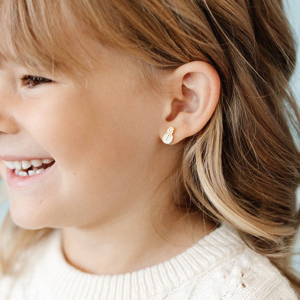Snowman Earring