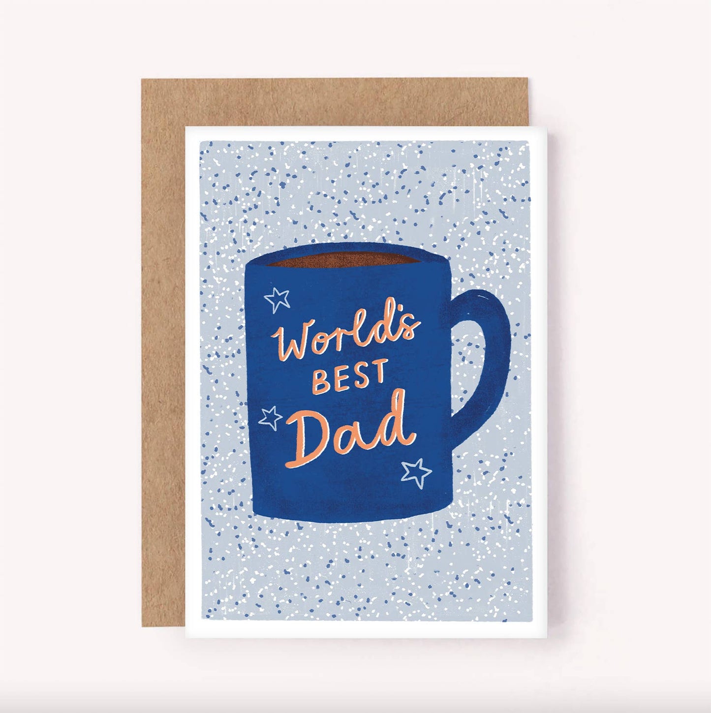 World's Best Dad Mug Card - Father’s Day | Dad Birthday