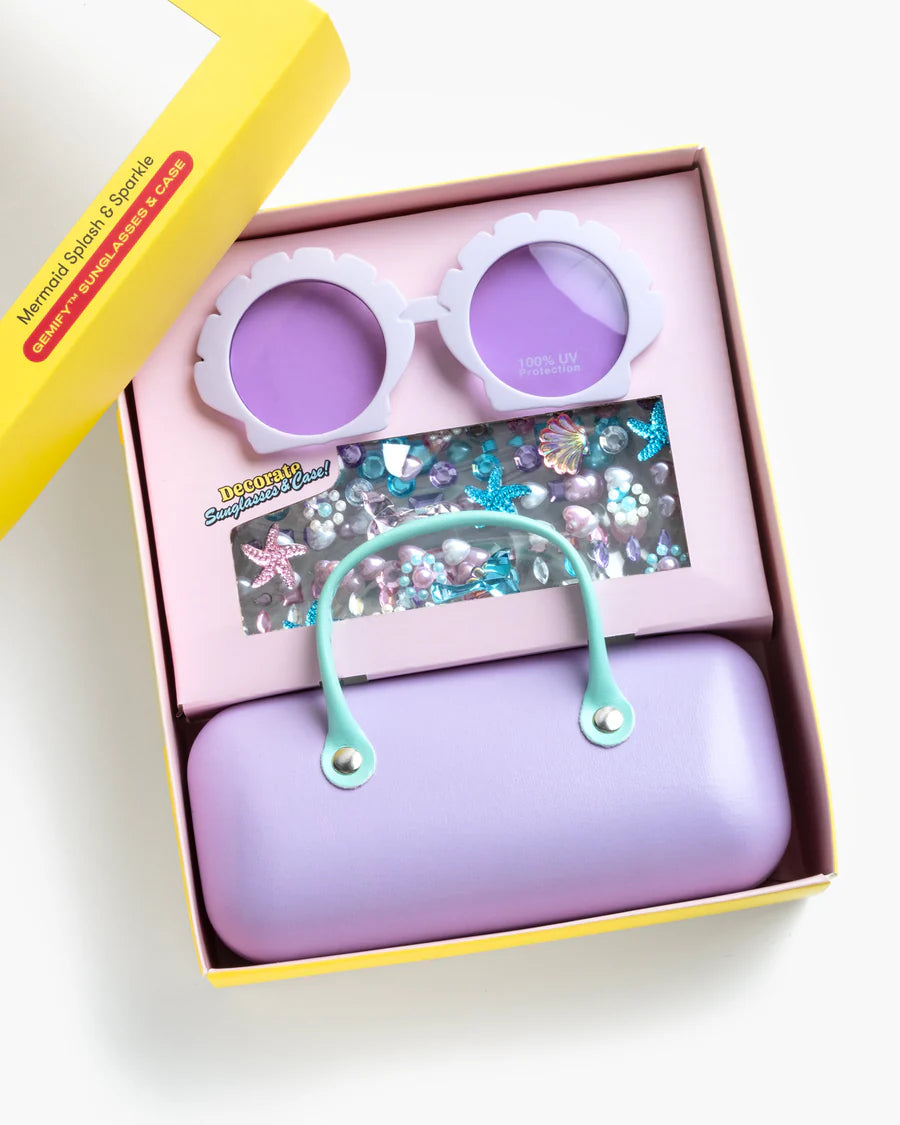 Mermaid Splash & Sparkle Gemify Sunglasses and Case