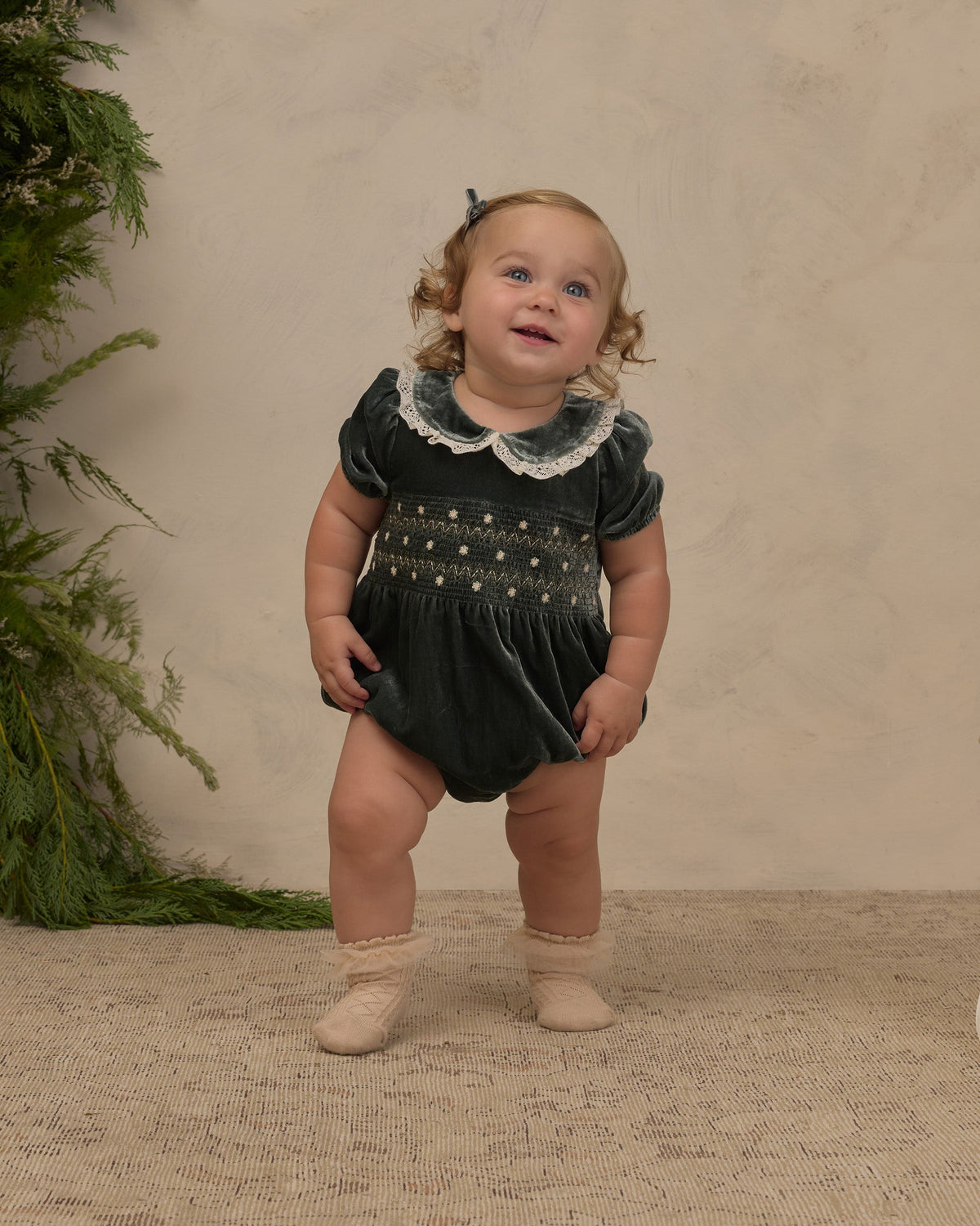 Elizabeth Romper - Green
