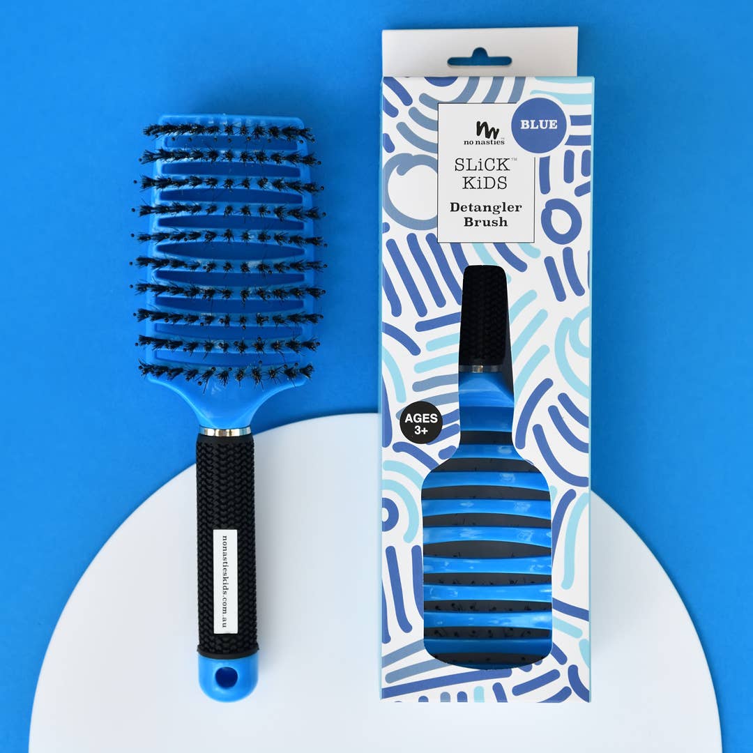 Detangler Hair Tamer Brush: Aqua
