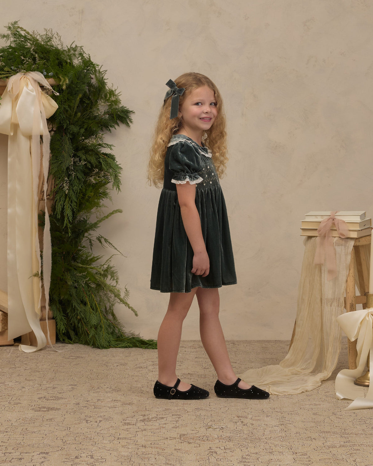 Elizabeth Dress - Green