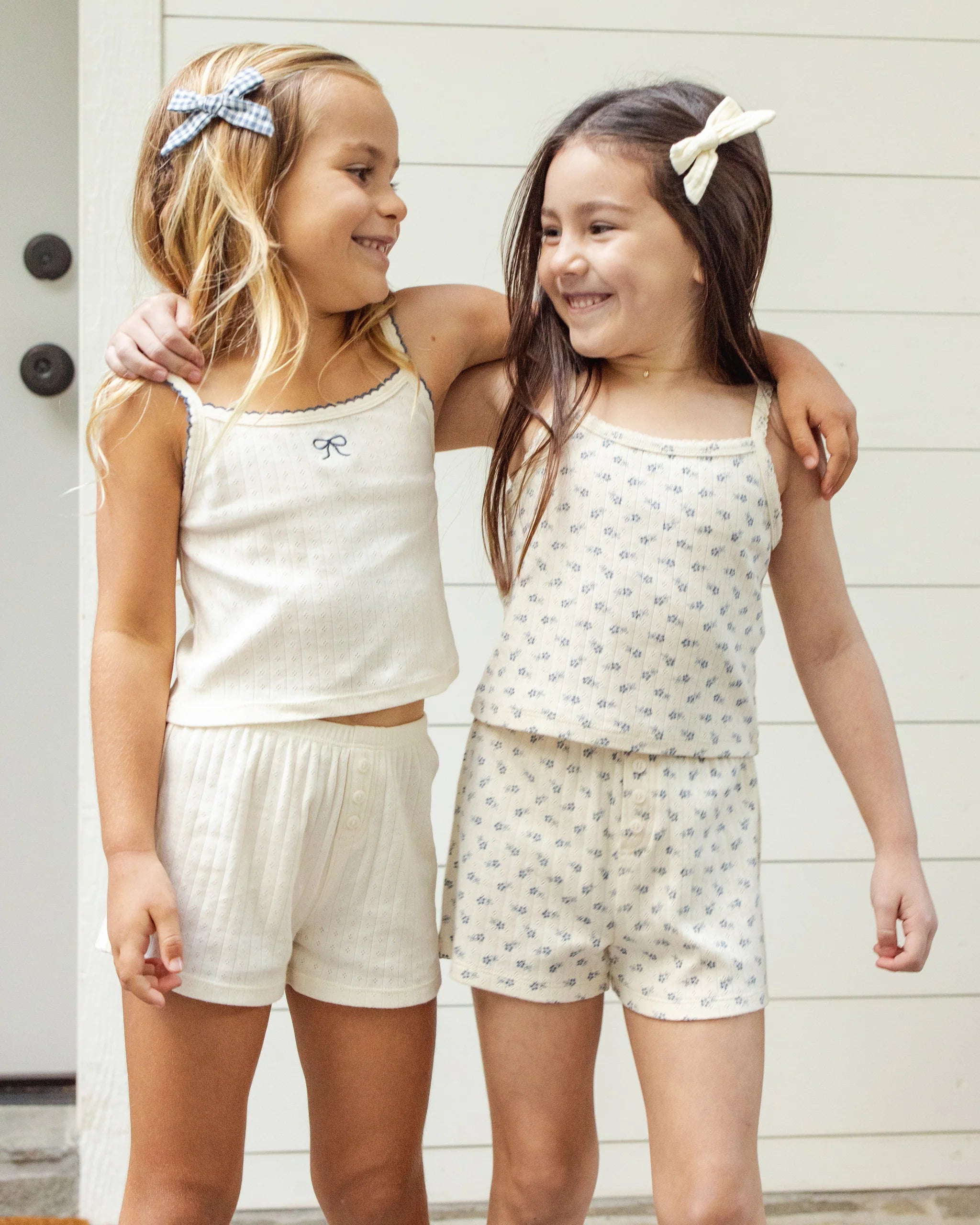 Pointelle Lounge Set - Ivory