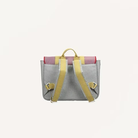 Schoolbag Lemon Tree - Gingham Midnight, Moon