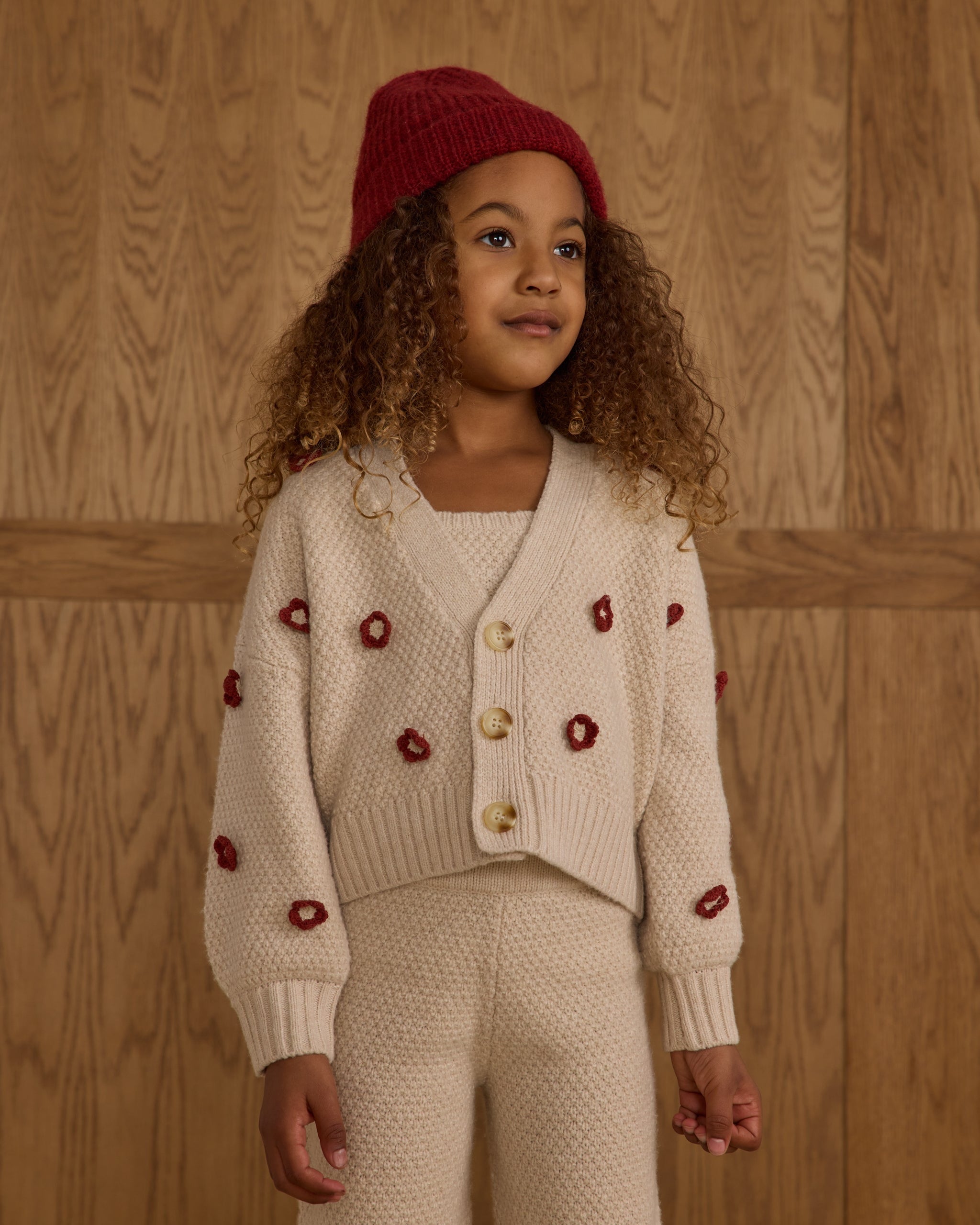 Knit Lounge Set || Heathered Petal