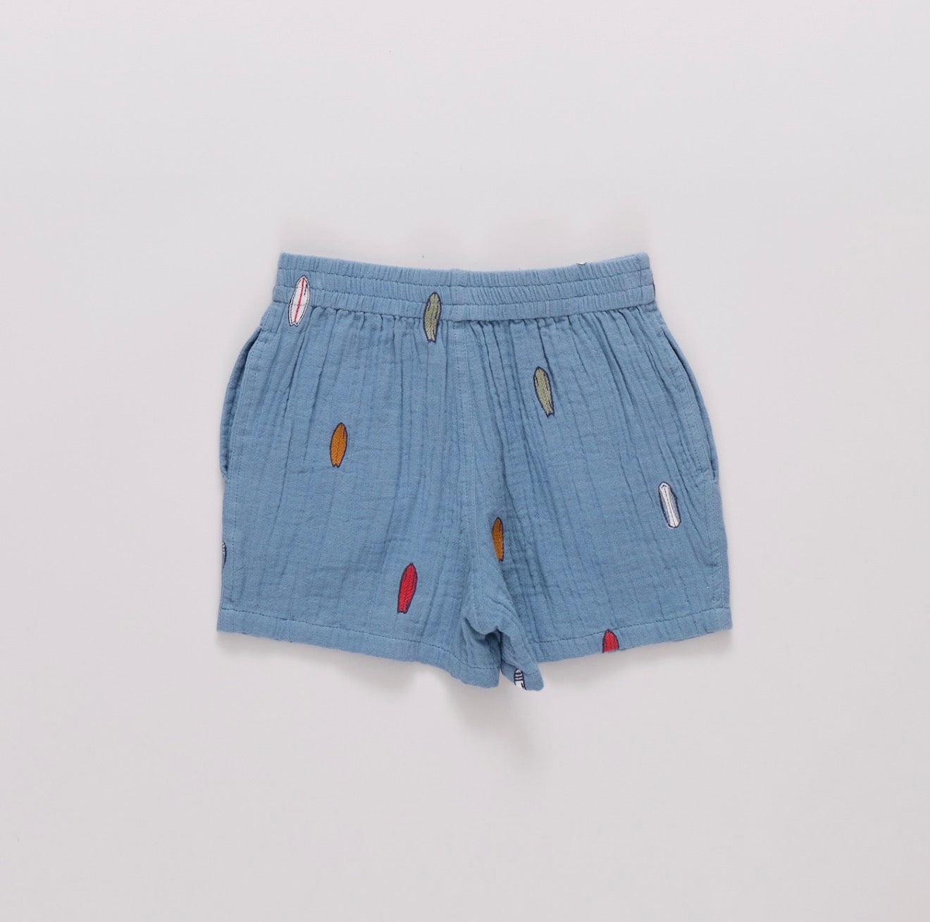 Boys Calvin Short - Surfboard Embroidery