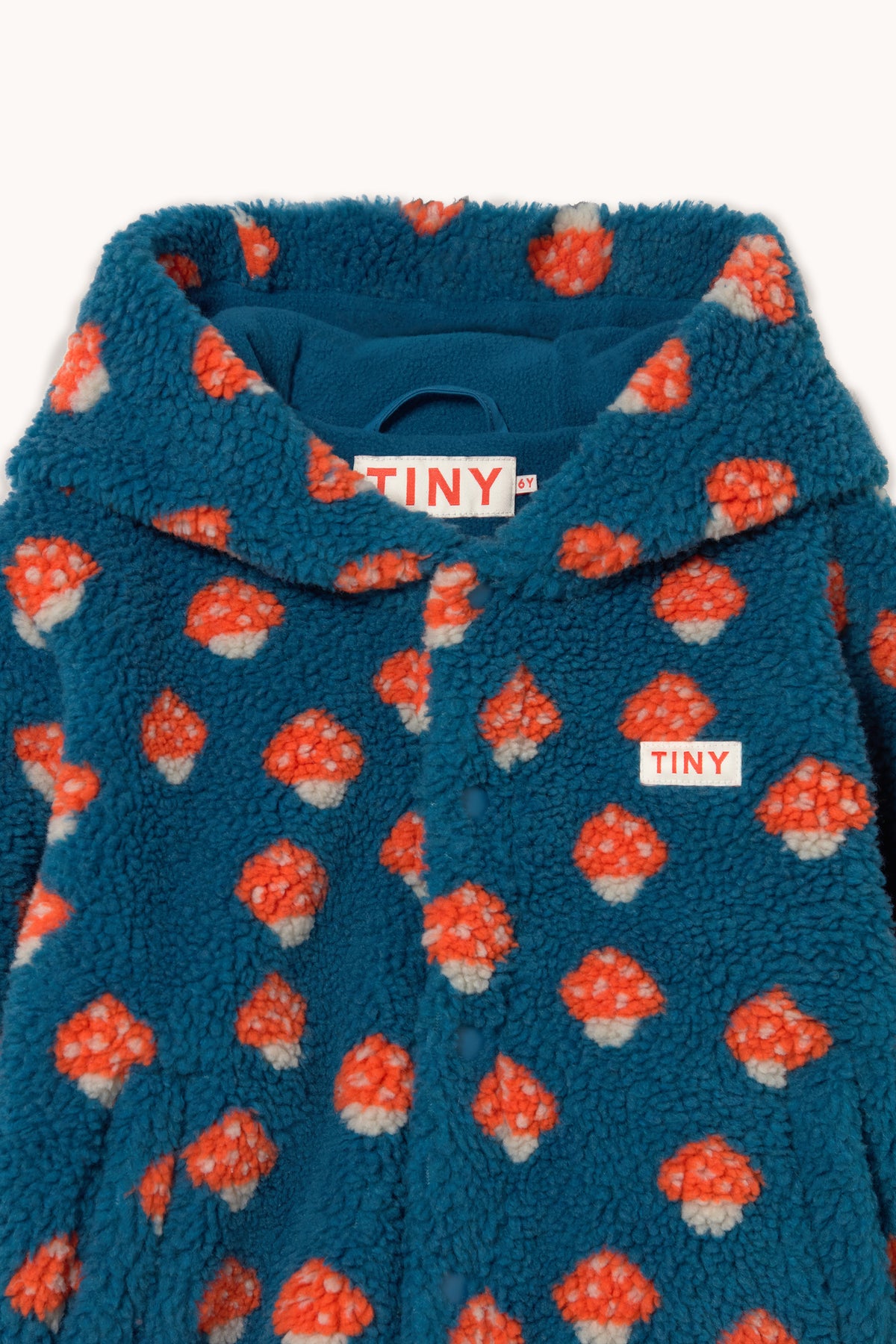 Tiny Mushrooms Sherpa Hoodie