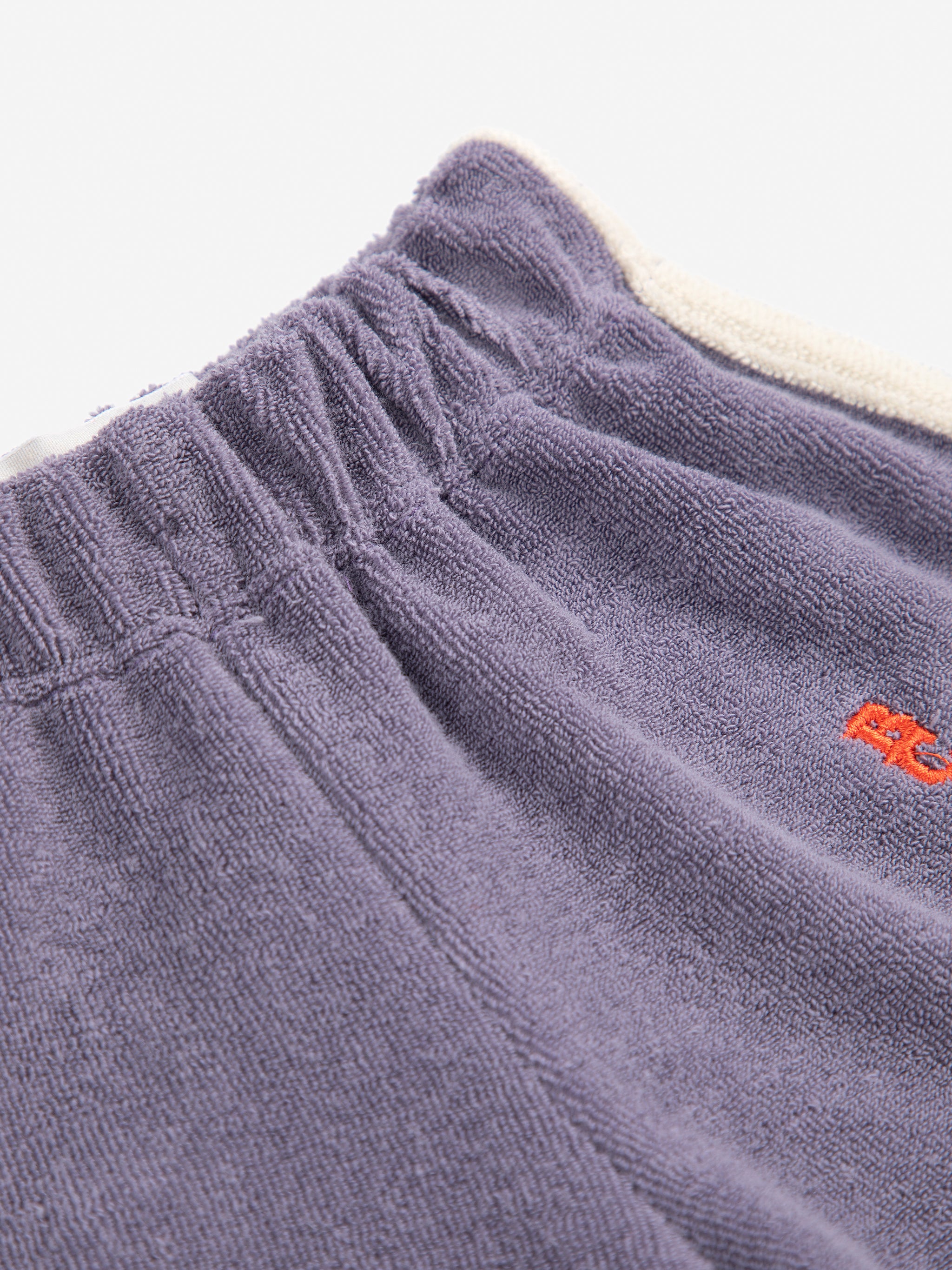 Blue Terry Cloth Shorts