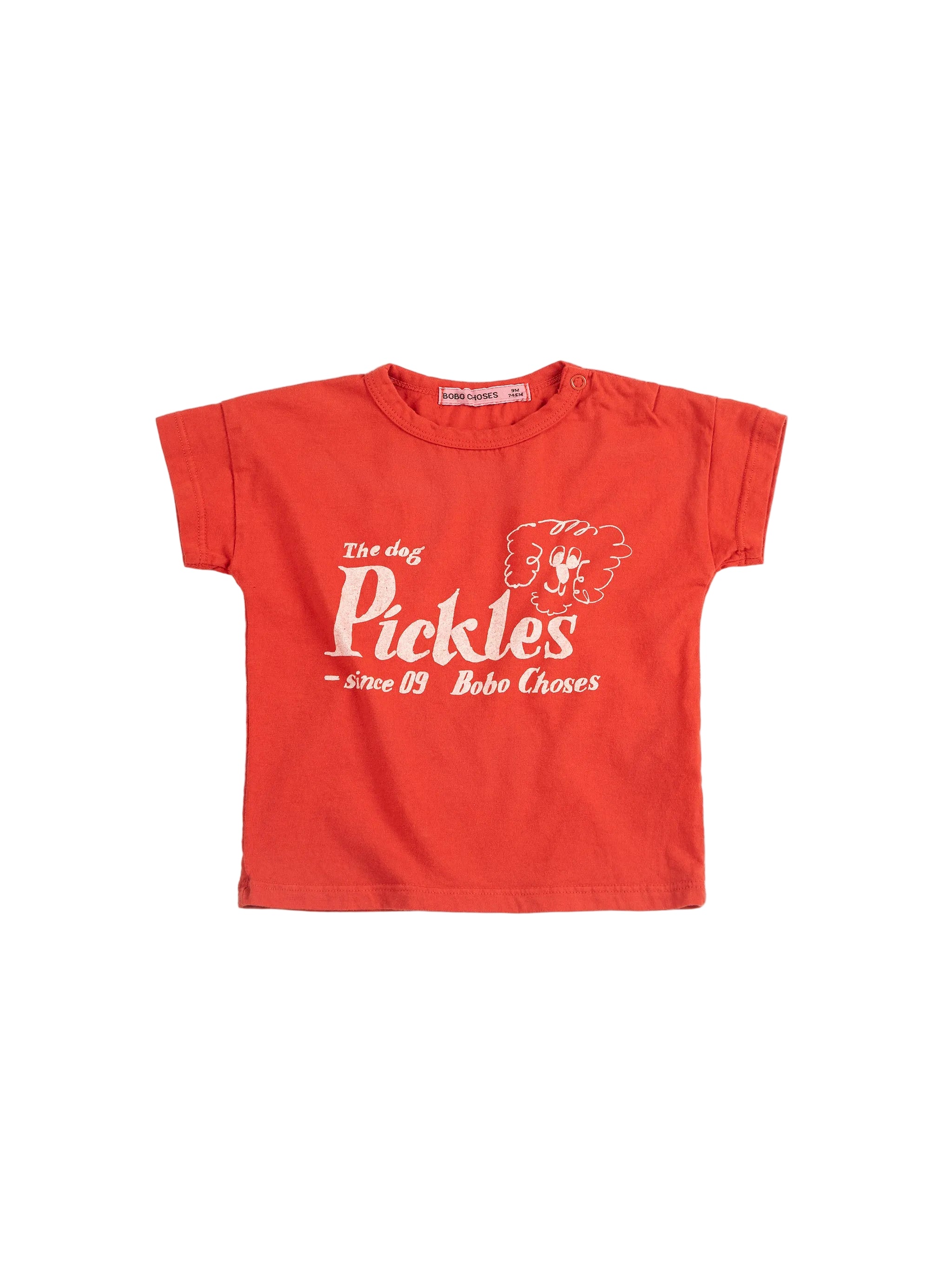 Pickles The Dog T-Shirt - Red