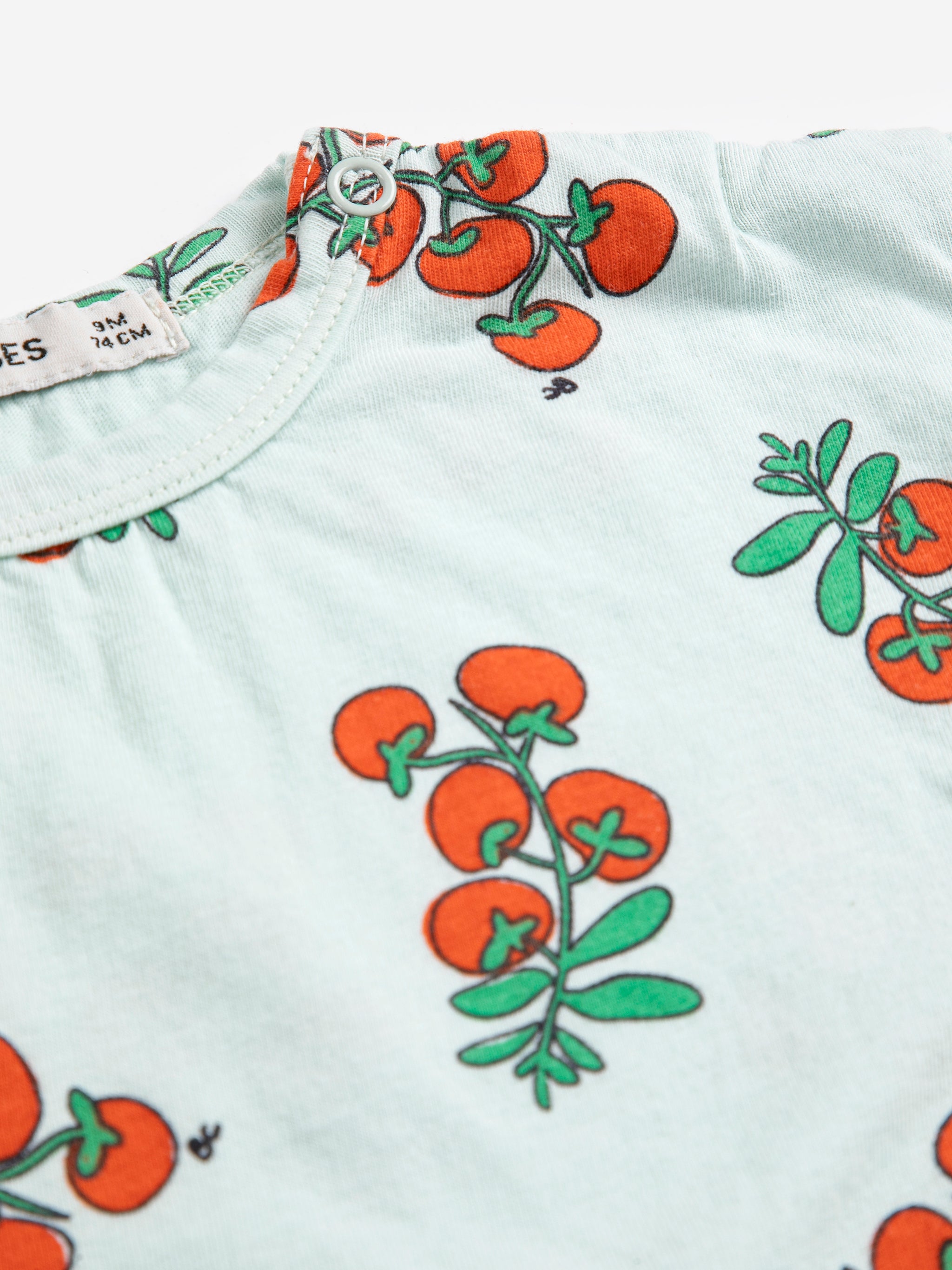 Juicy Tomatoes All Over T-Shirt - Light Blue