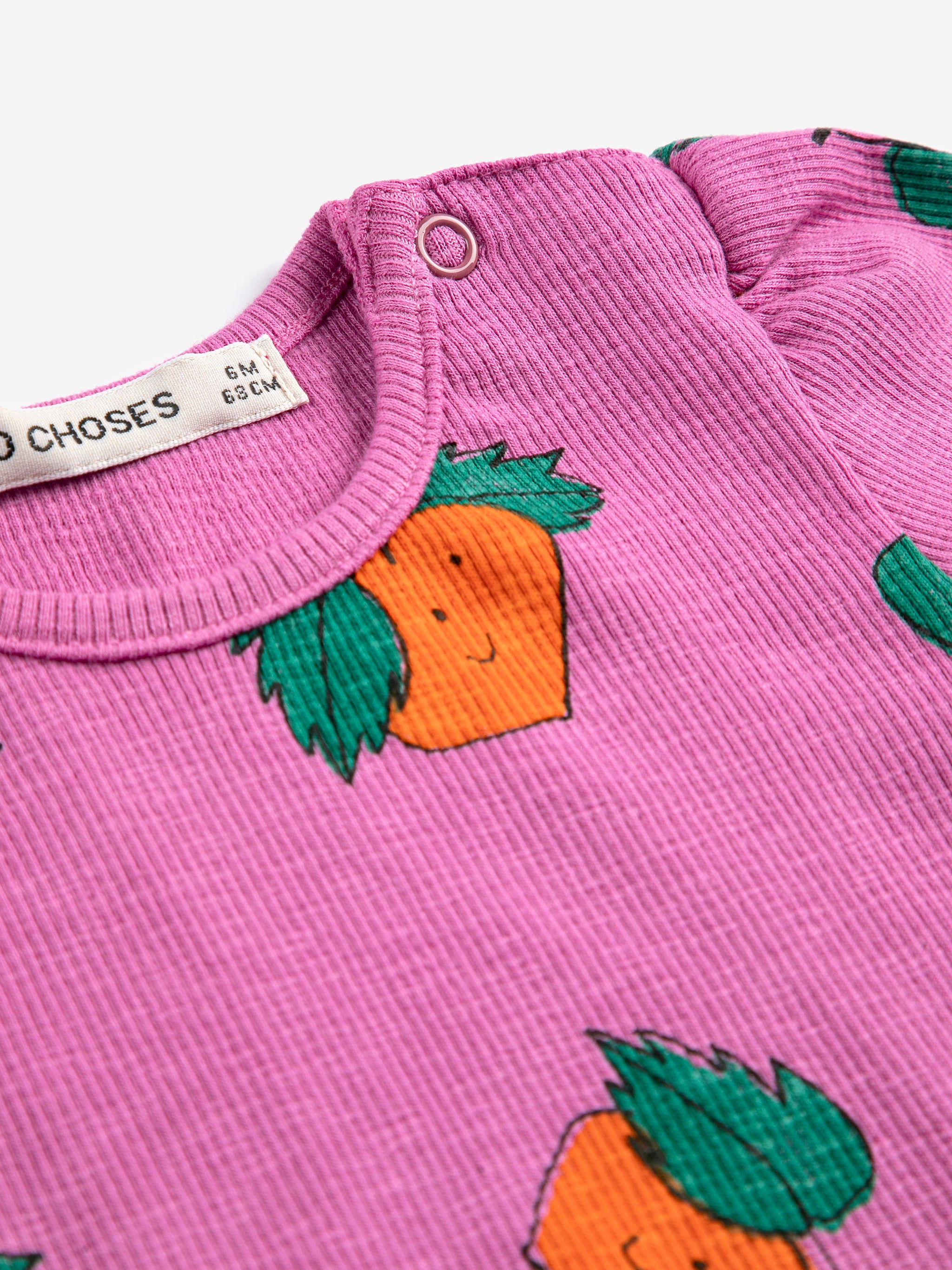 Tangerine All Over T-Shirt - Fuchsia