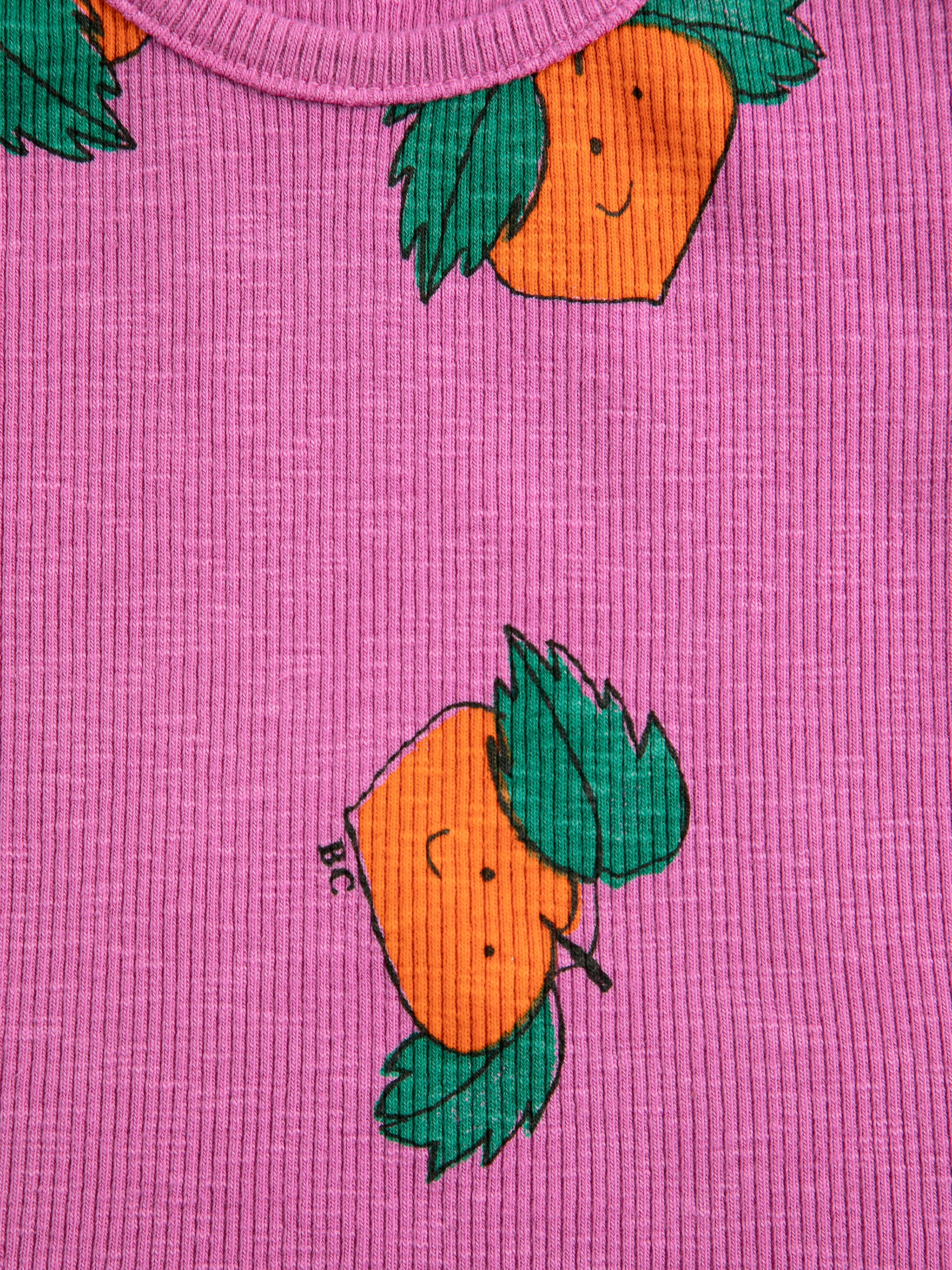 Tangerine All Over T-Shirt - Fuchsia