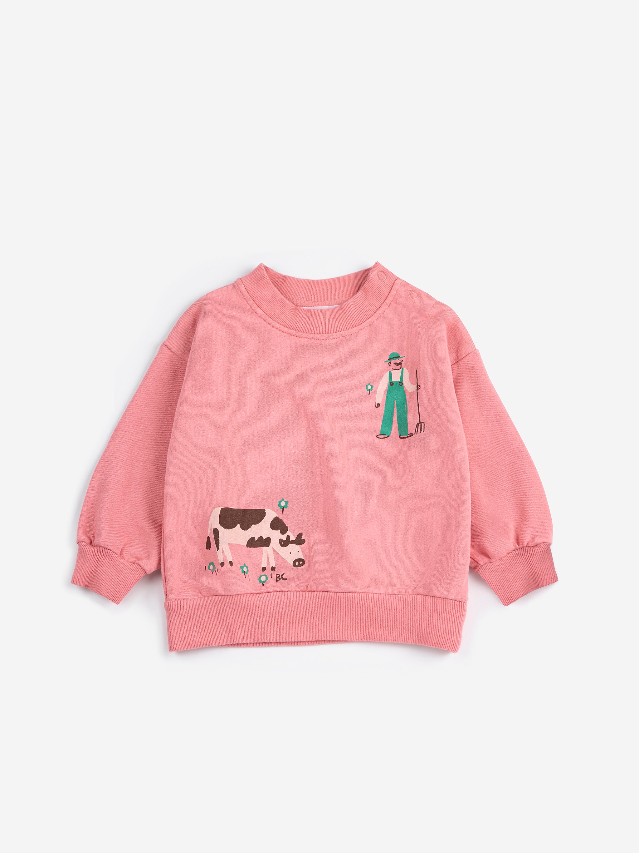 Farm Adventure Sweatshirt - Pink
