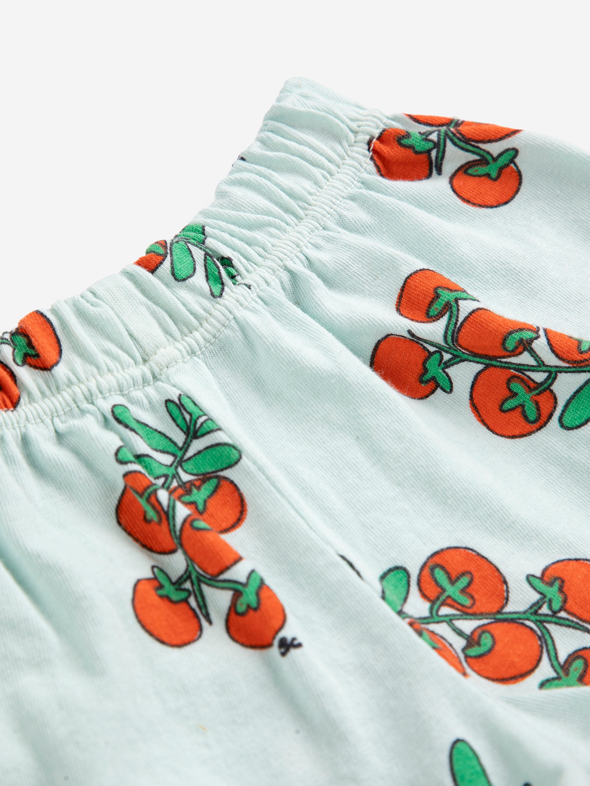 Juicy Tomatoes All Over Shorts - Light Blue