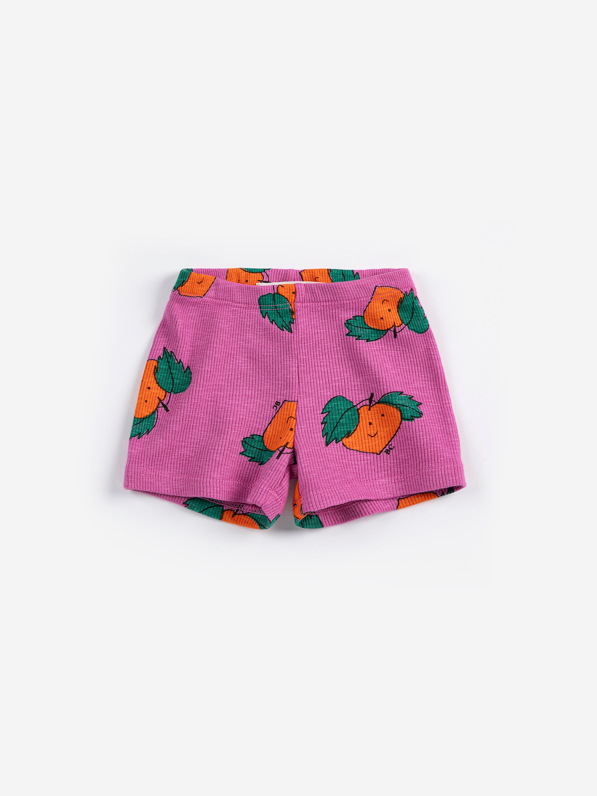 Tangerine All Over Short Leggings - Fuchsia