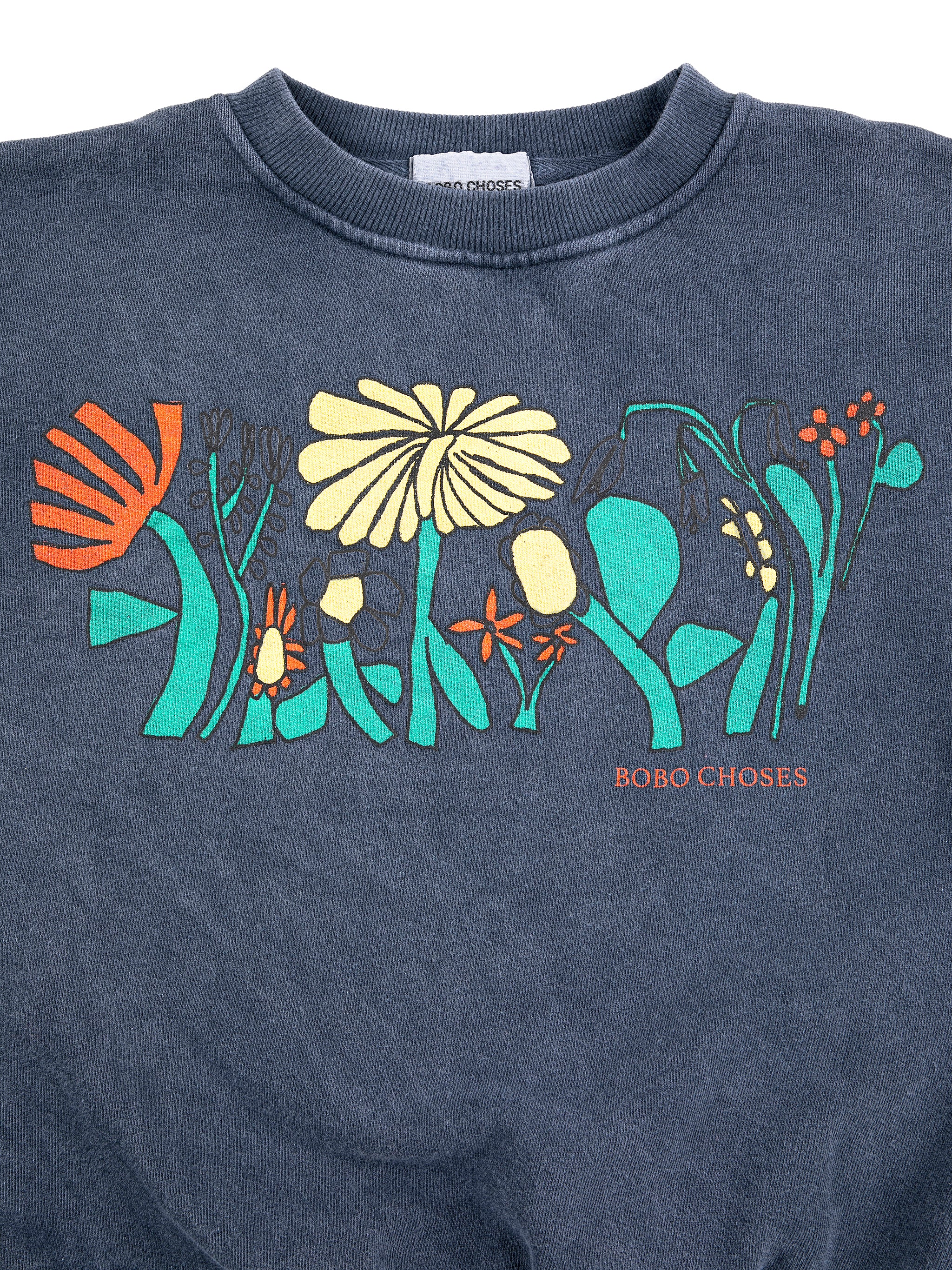 Color Herbalist Sweatshirt - Navy Blue