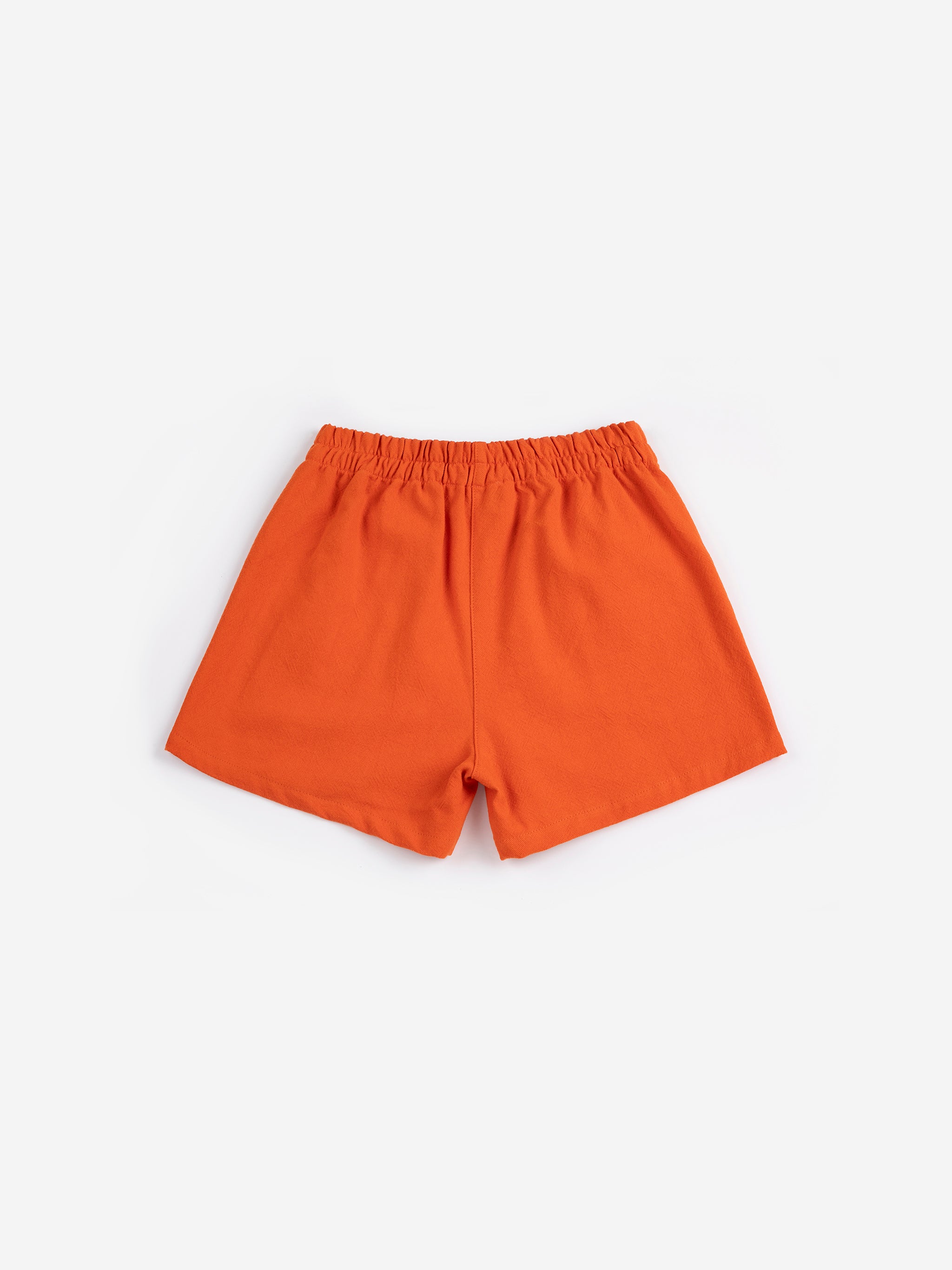 Bobo Choses Color Block Woven Shorts - Orange