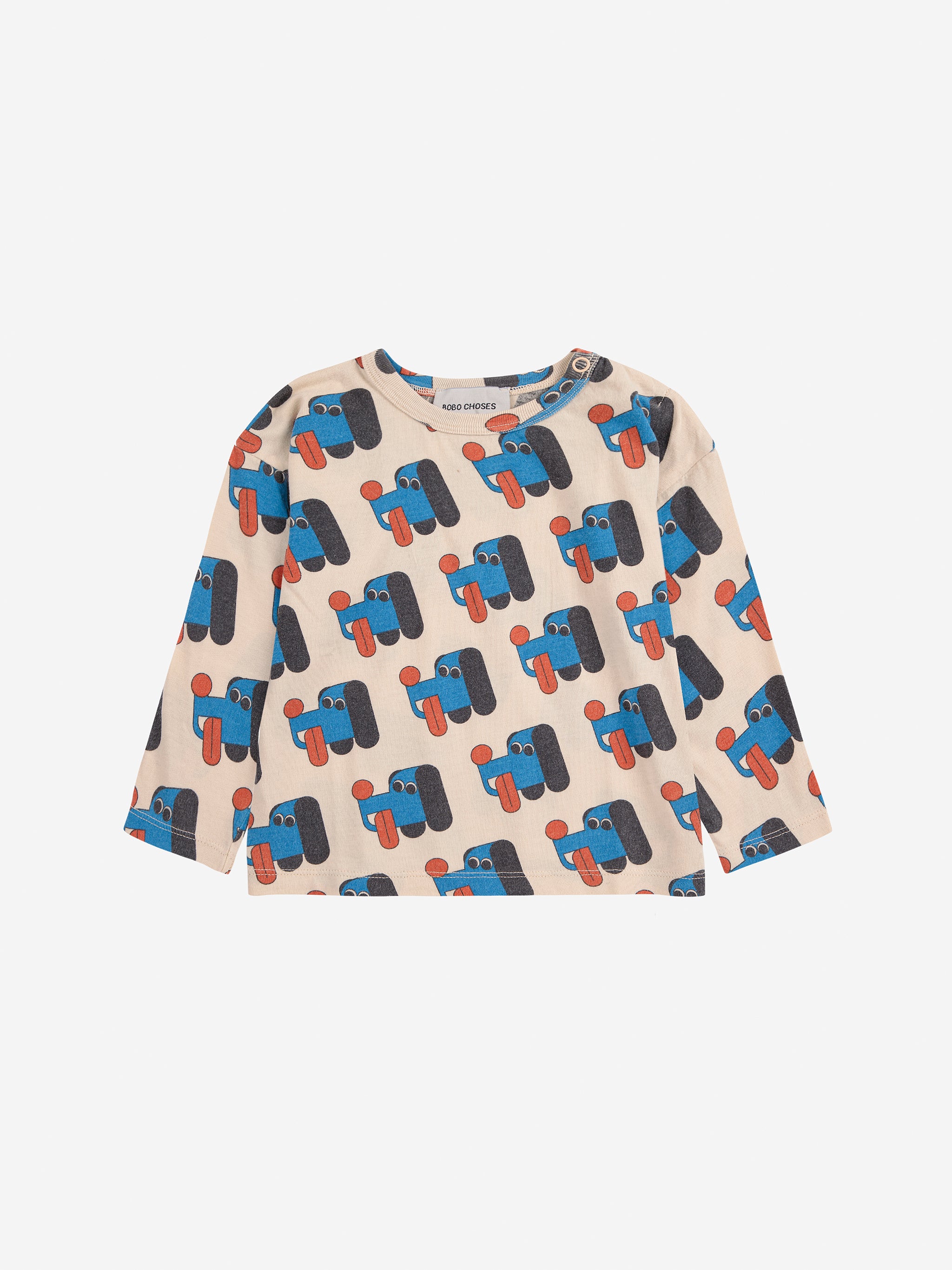 Doggy Mate All Over T-Shirt - Offwhite