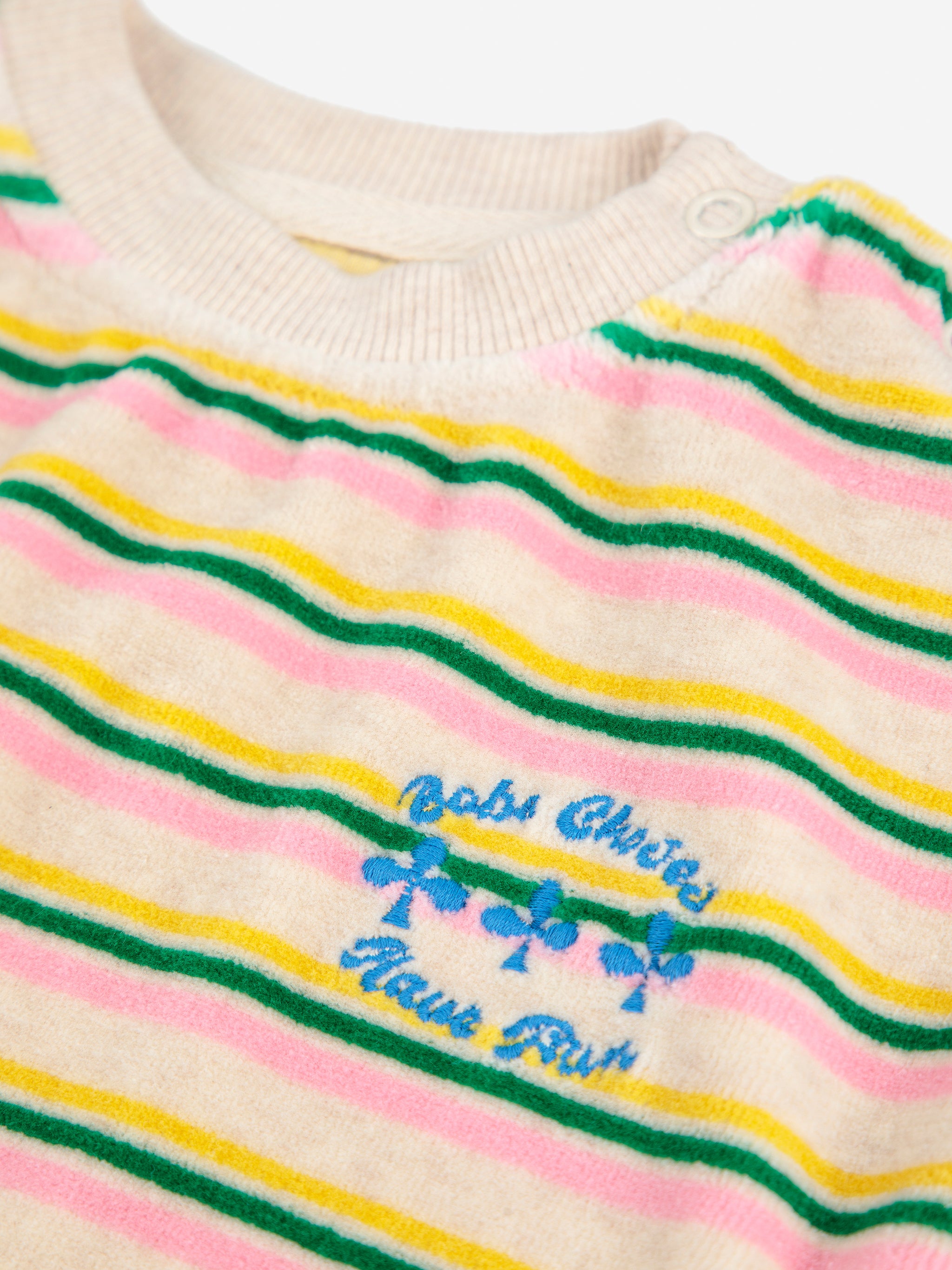 Have Fun Striped Sweatshirt - Multicolor